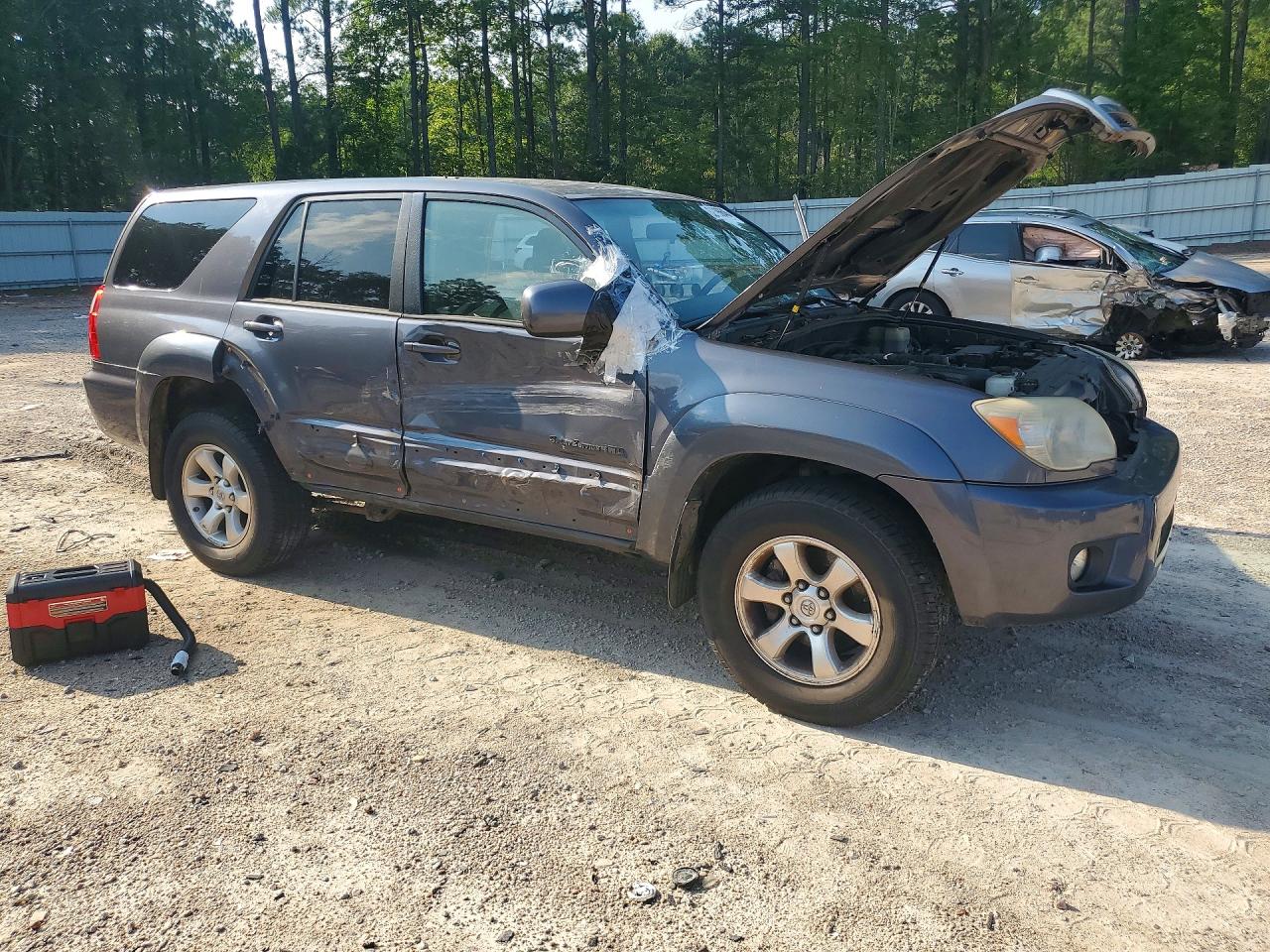 2006 Toyota 4runner Sport Edition Gray vin: JTEBT14R368030906