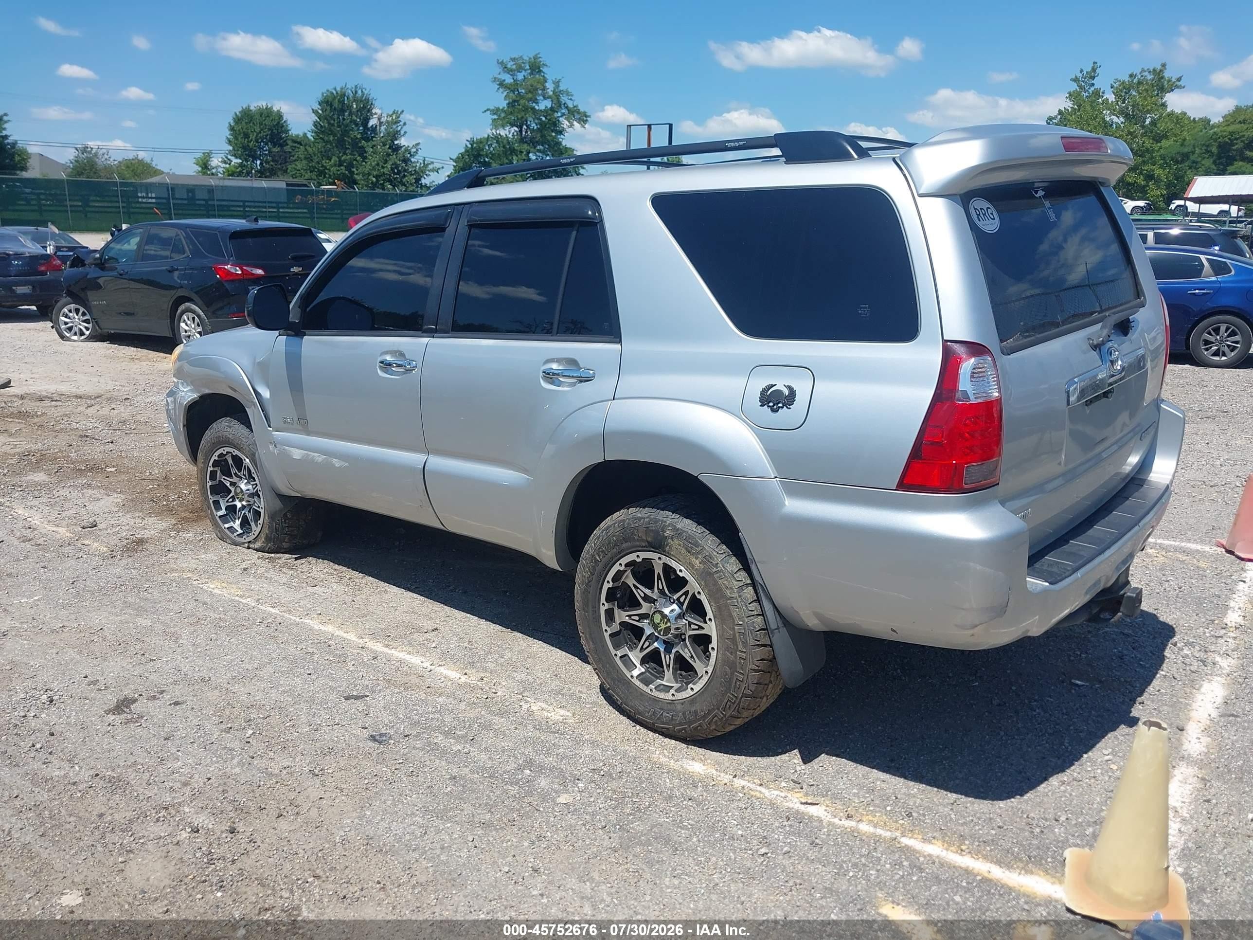 2007 Toyota 4runner Sr5 Серебряный vin: JTEBT14R378043415
