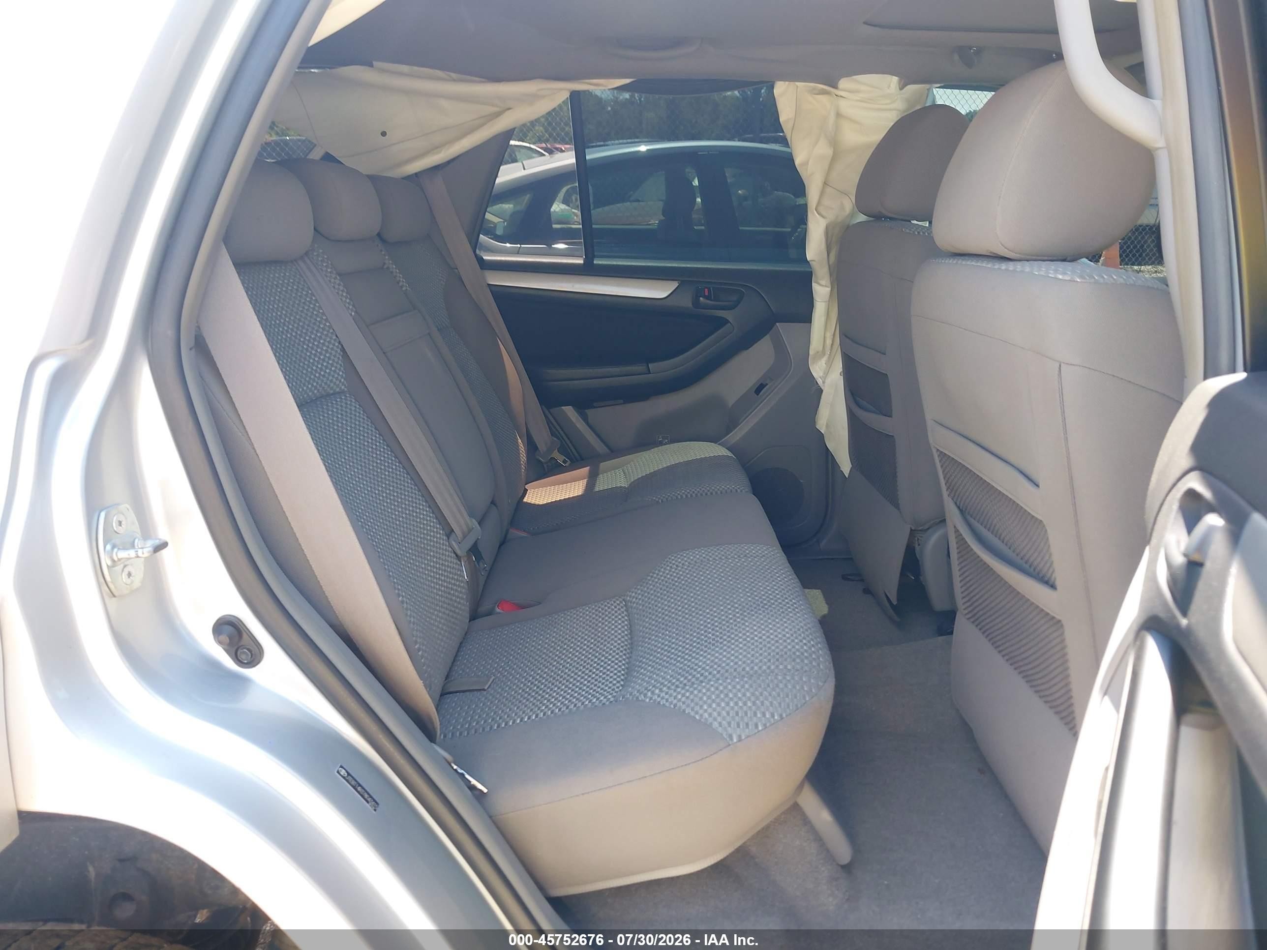 2007 Toyota 4runner Sr5 Серебряный vin: JTEBT14R378043415