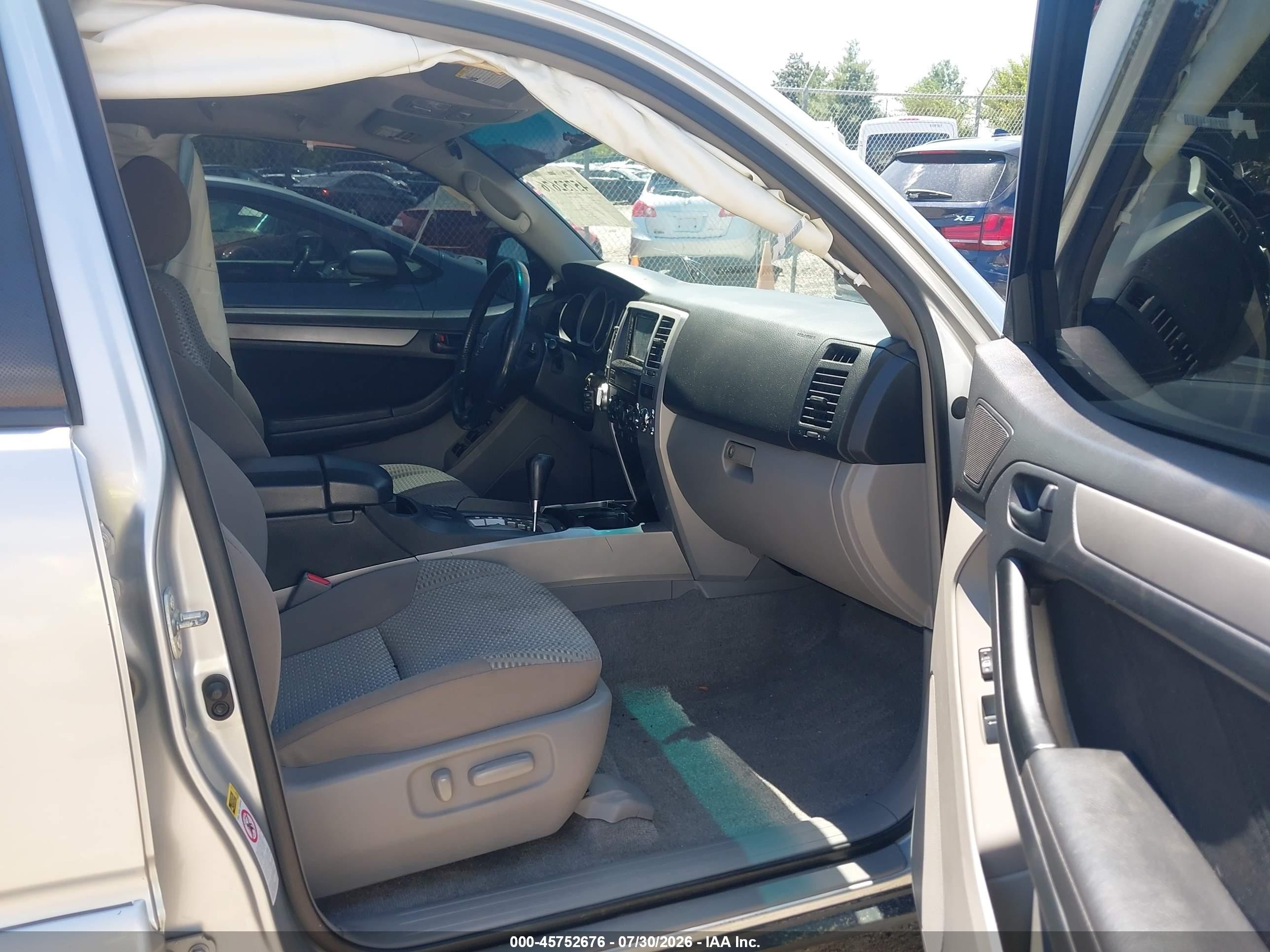 2007 Toyota 4runner Sr5 Серебряный vin: JTEBT14R378043415