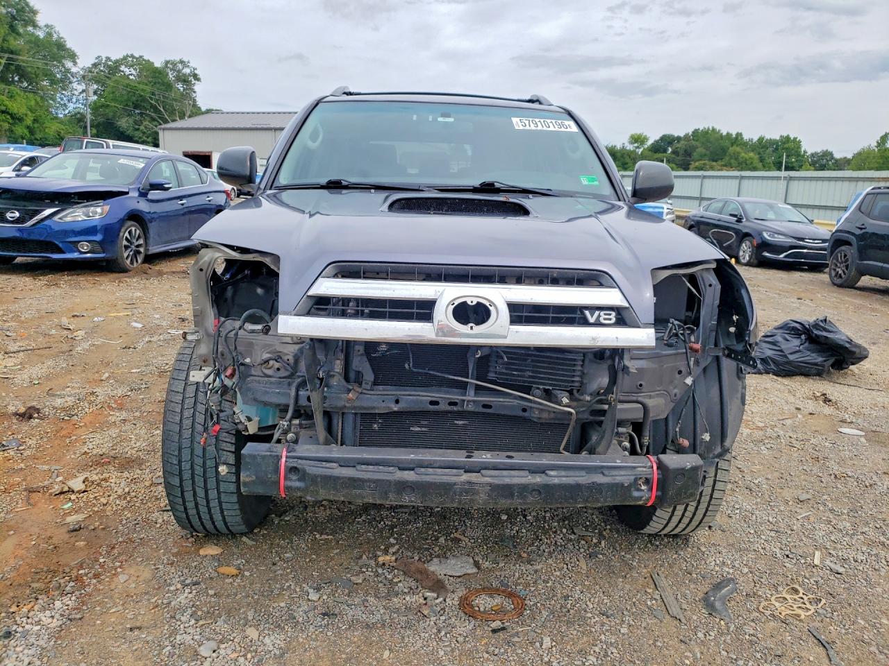 2005 Toyota 4runner Sr5 Gray vin: JTEBT14R450046870