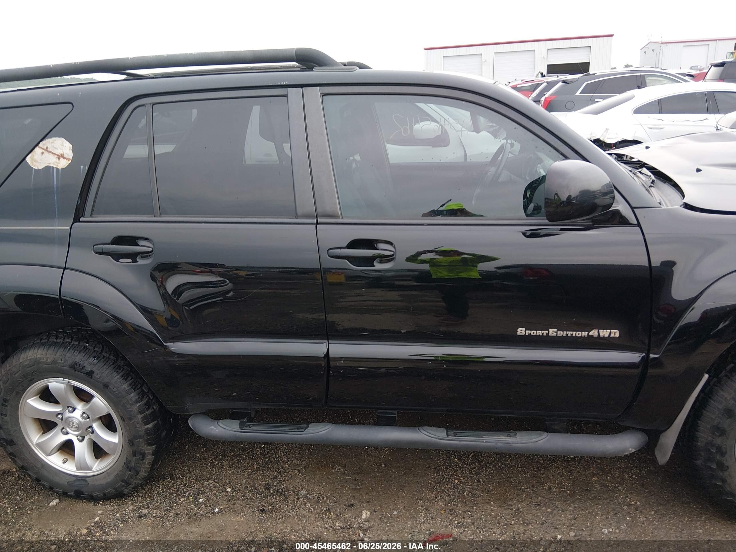2007 Toyota 4runner Sr5 Sport Черный vin: JTEBT14R478043181