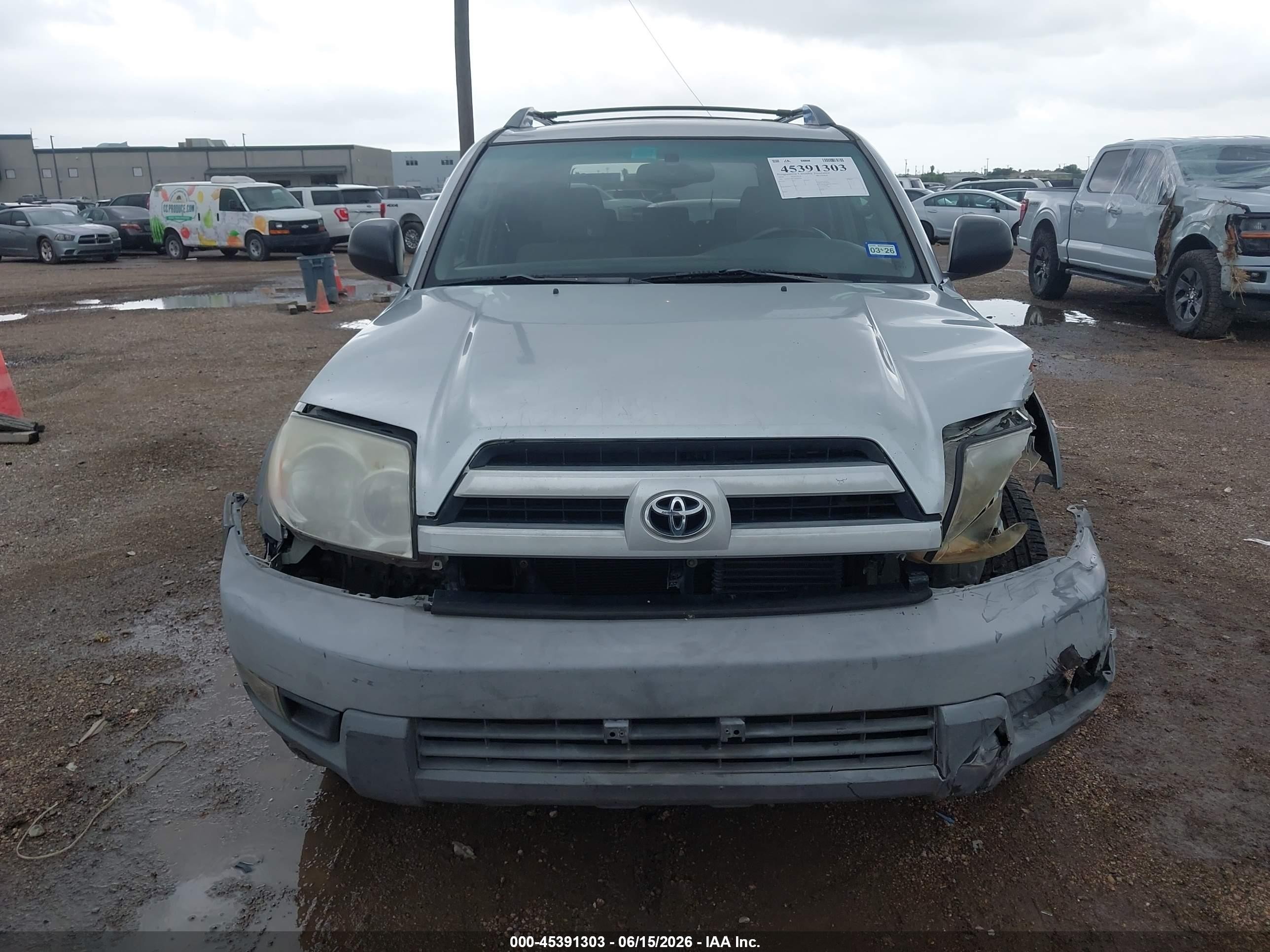 2003 Toyota 4runner Sr5 V8 Серебряный vin: JTEBT14R530002874