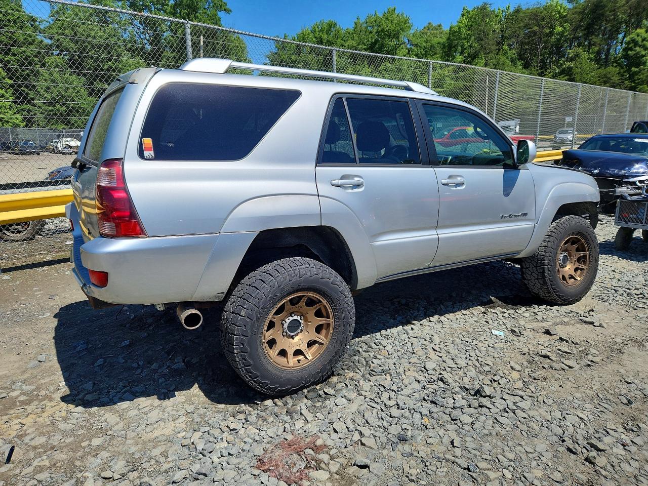 2004 Toyota 4runner Sport Edition Серебряный vin: JTEBT14R548016938