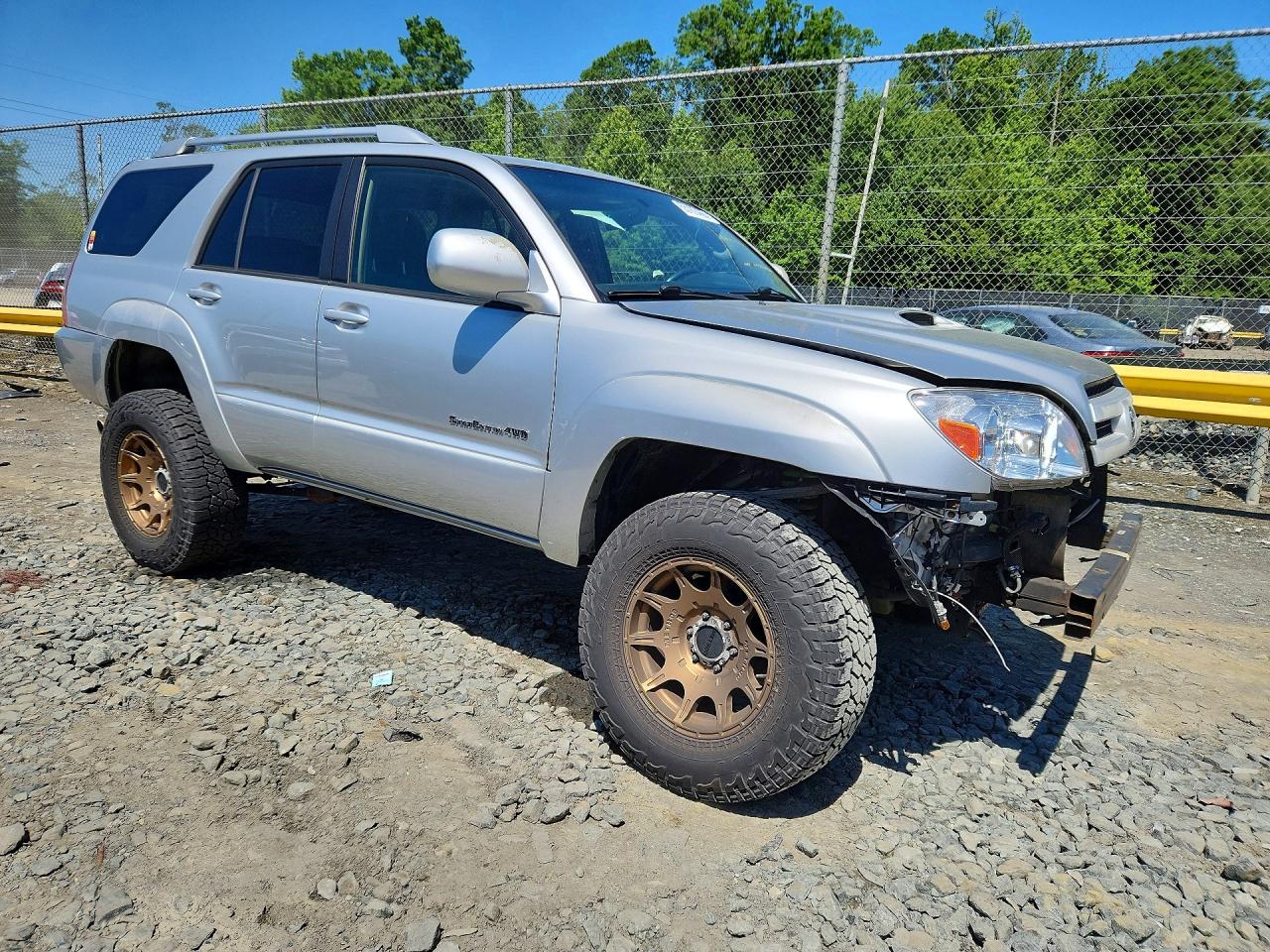 2004 Toyota 4runner Sport Edition Серебряный vin: JTEBT14R548016938