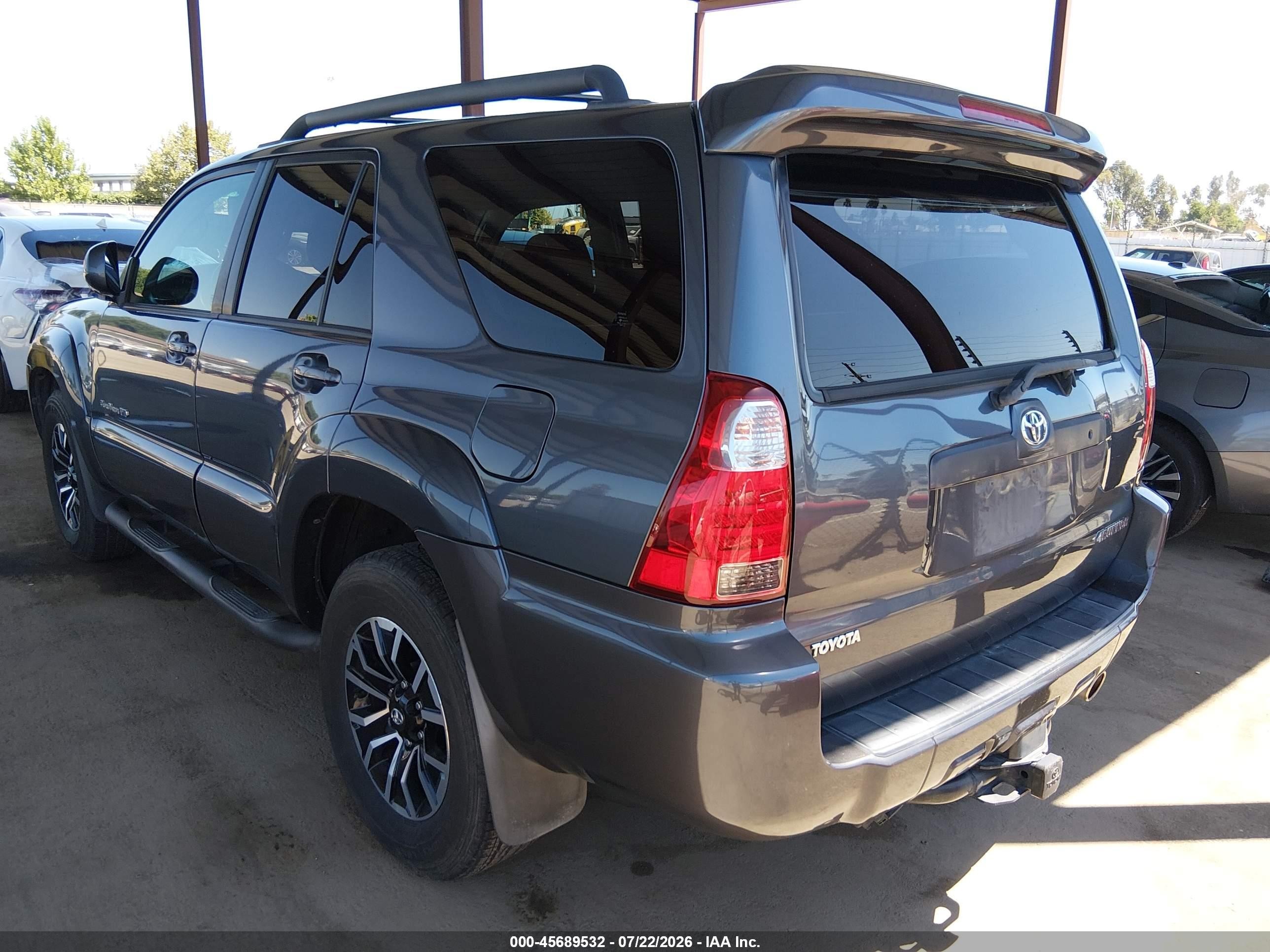 2006 Toyota 4runner Sr5 Sport V8 Серый vin: JTEBT14R560064067