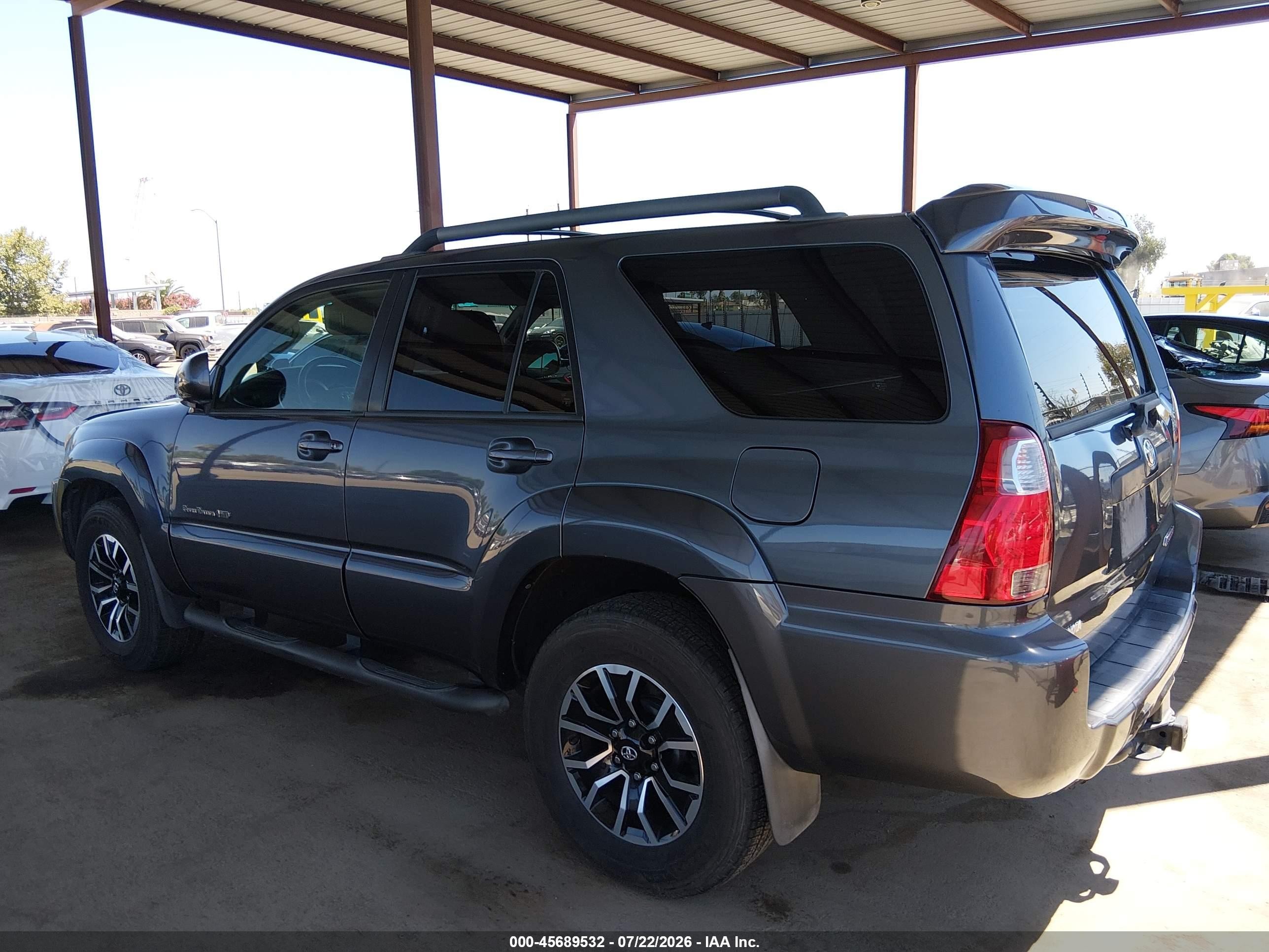 2006 Toyota 4runner Sr5 Sport V8 Серый vin: JTEBT14R560064067