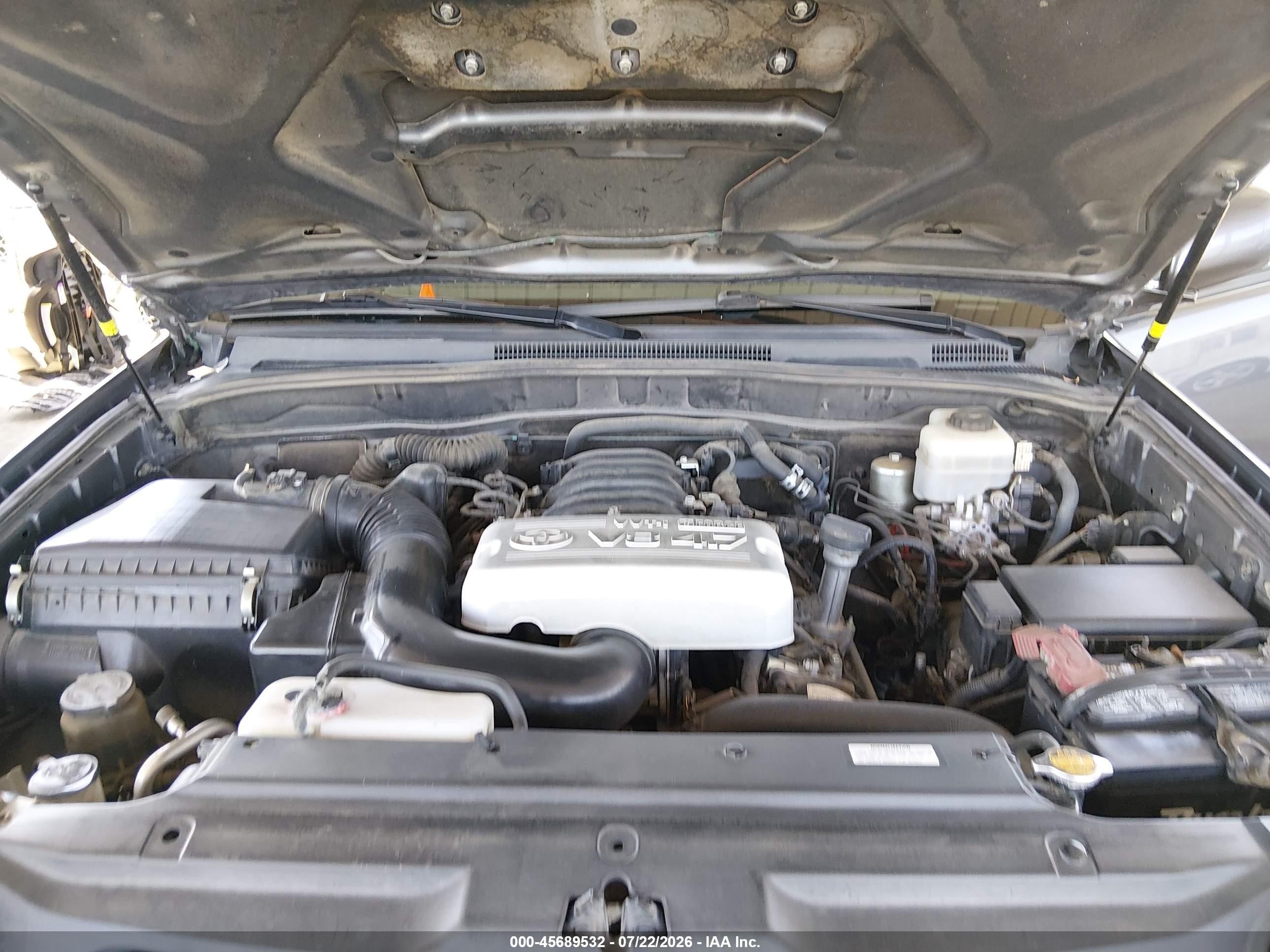 2006 Toyota 4runner Sr5 Sport V8 Серый vin: JTEBT14R560064067