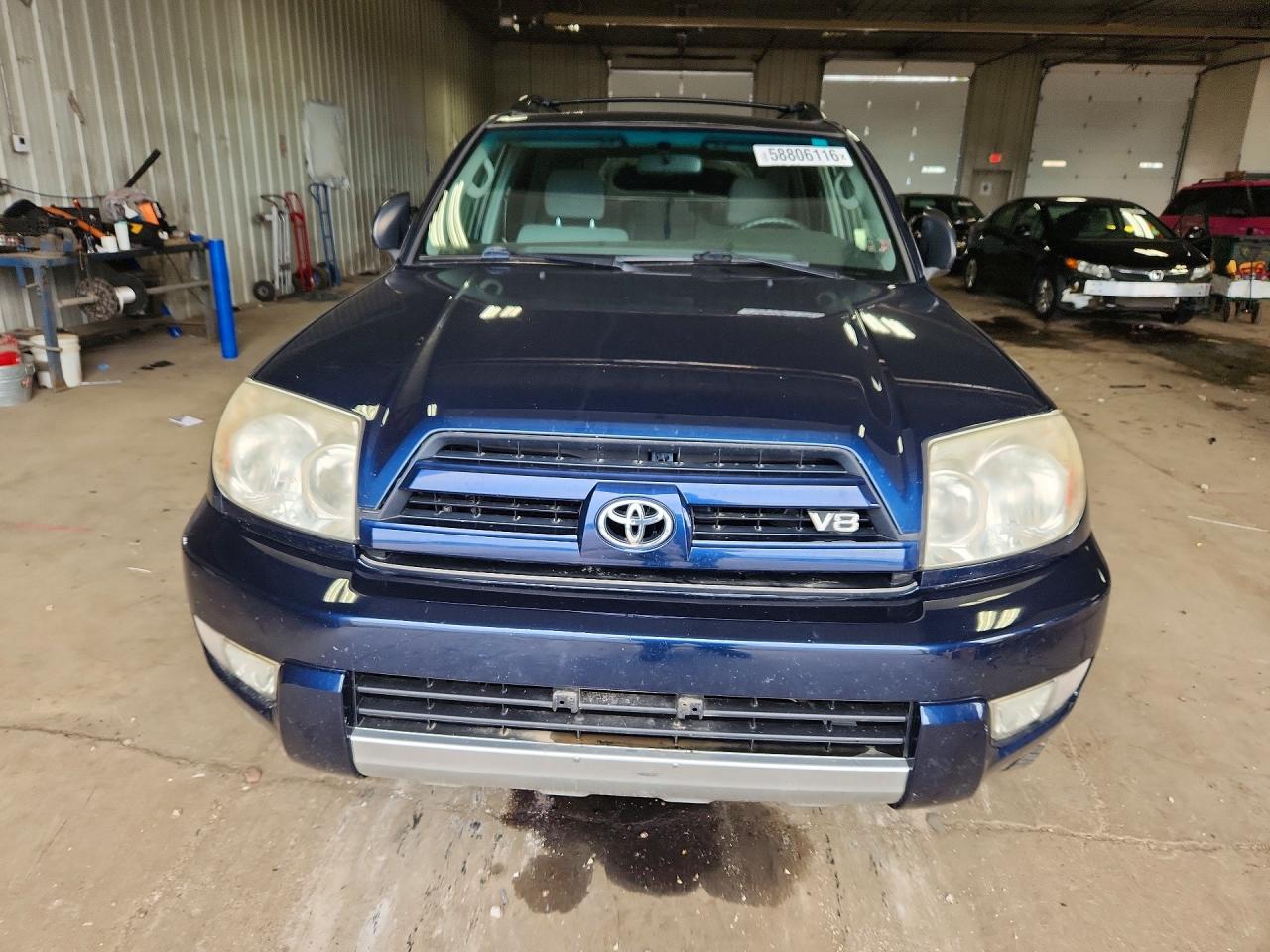 2003 Toyota 4runner Sr5 Blue vin: JTEBT14R638003579