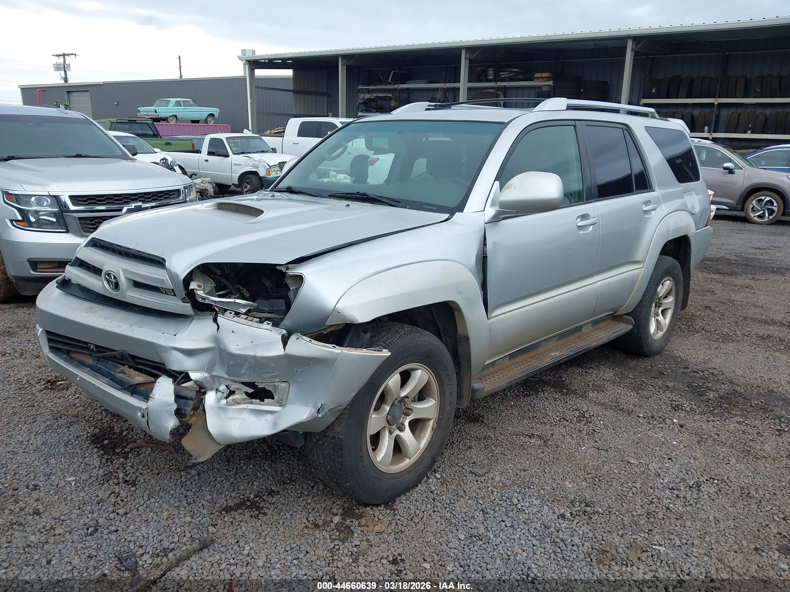 2004 Toyota 4runner Sr5 Sport V8/sr5 V8 Серебряный vin: JTEBT14R640032919