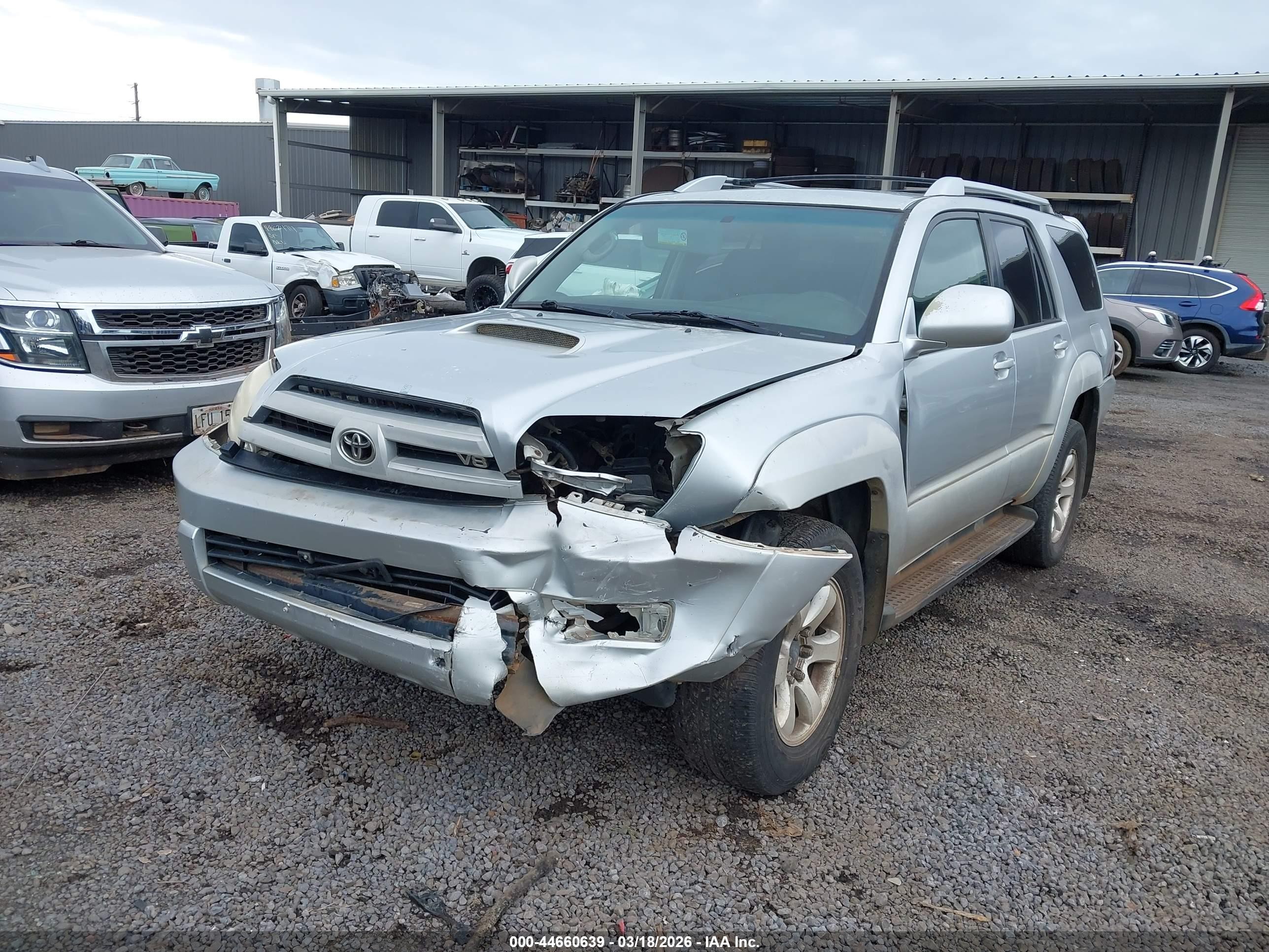 2004 Toyota 4runner Sr5 Sport V8/sr5 V8 Серебряный vin: JTEBT14R640032919