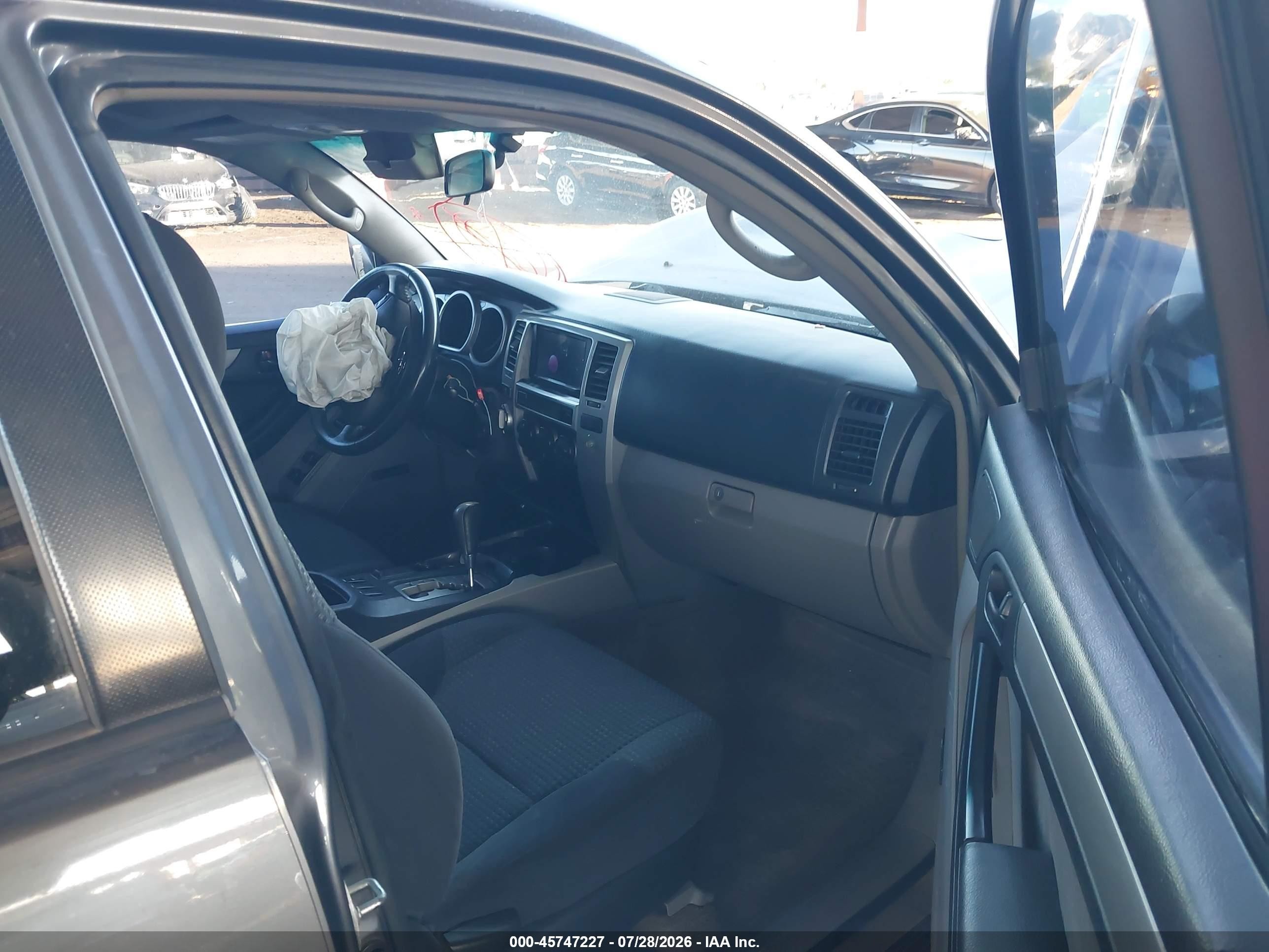 2005 Toyota 4runner Sr5 Sport V8 Серый vin: JTEBT14R650049916