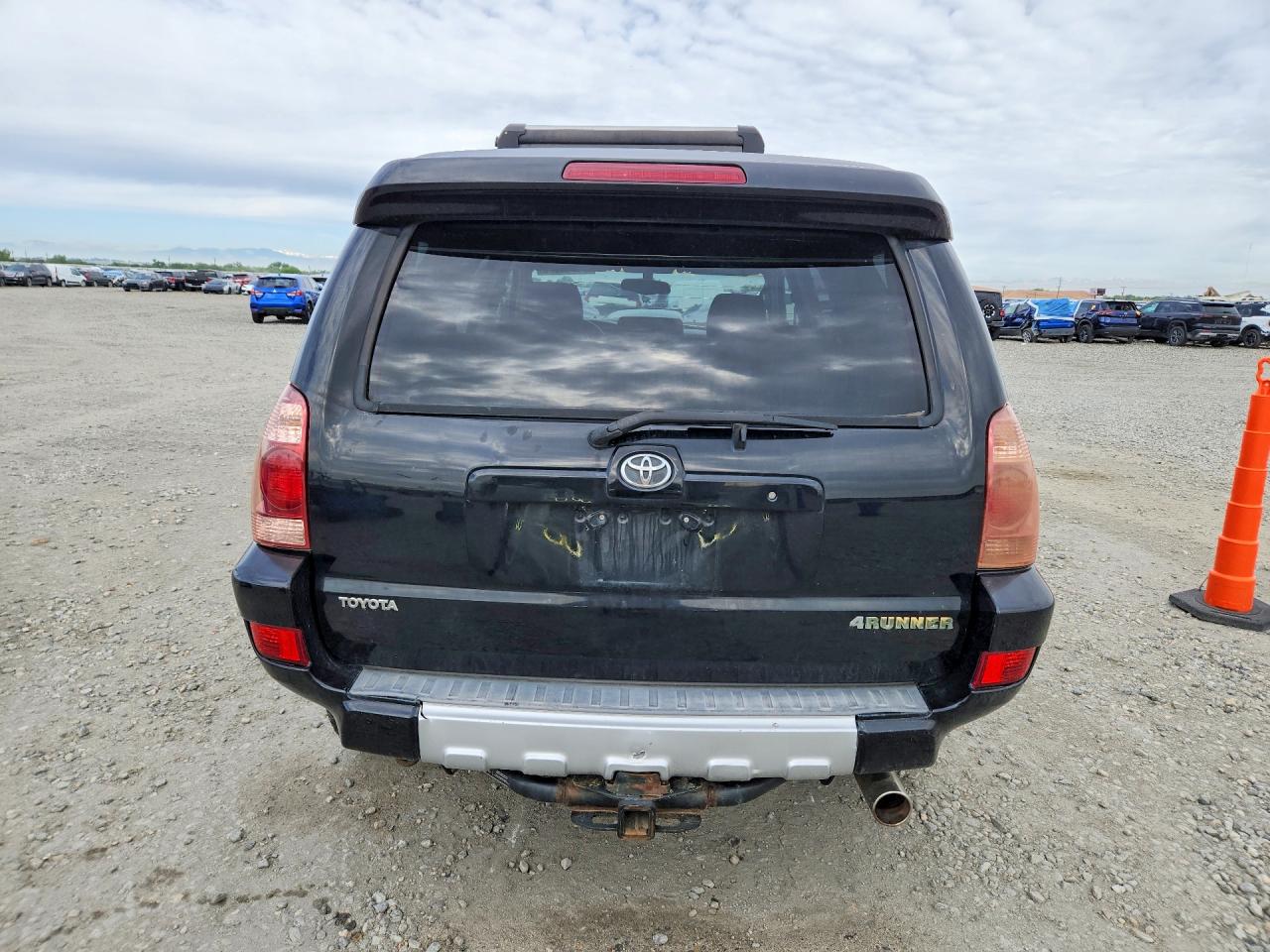 2005 Toyota 4runner Sport Edition Черный vin: JTEBT14R650053920