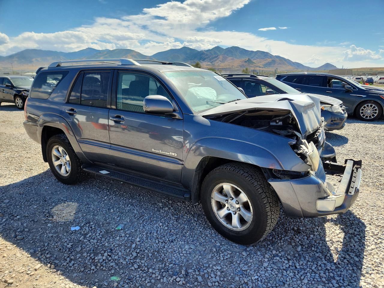 2004 Toyota 4runner Sport Edition Gray vin: JTEBT14R740035764