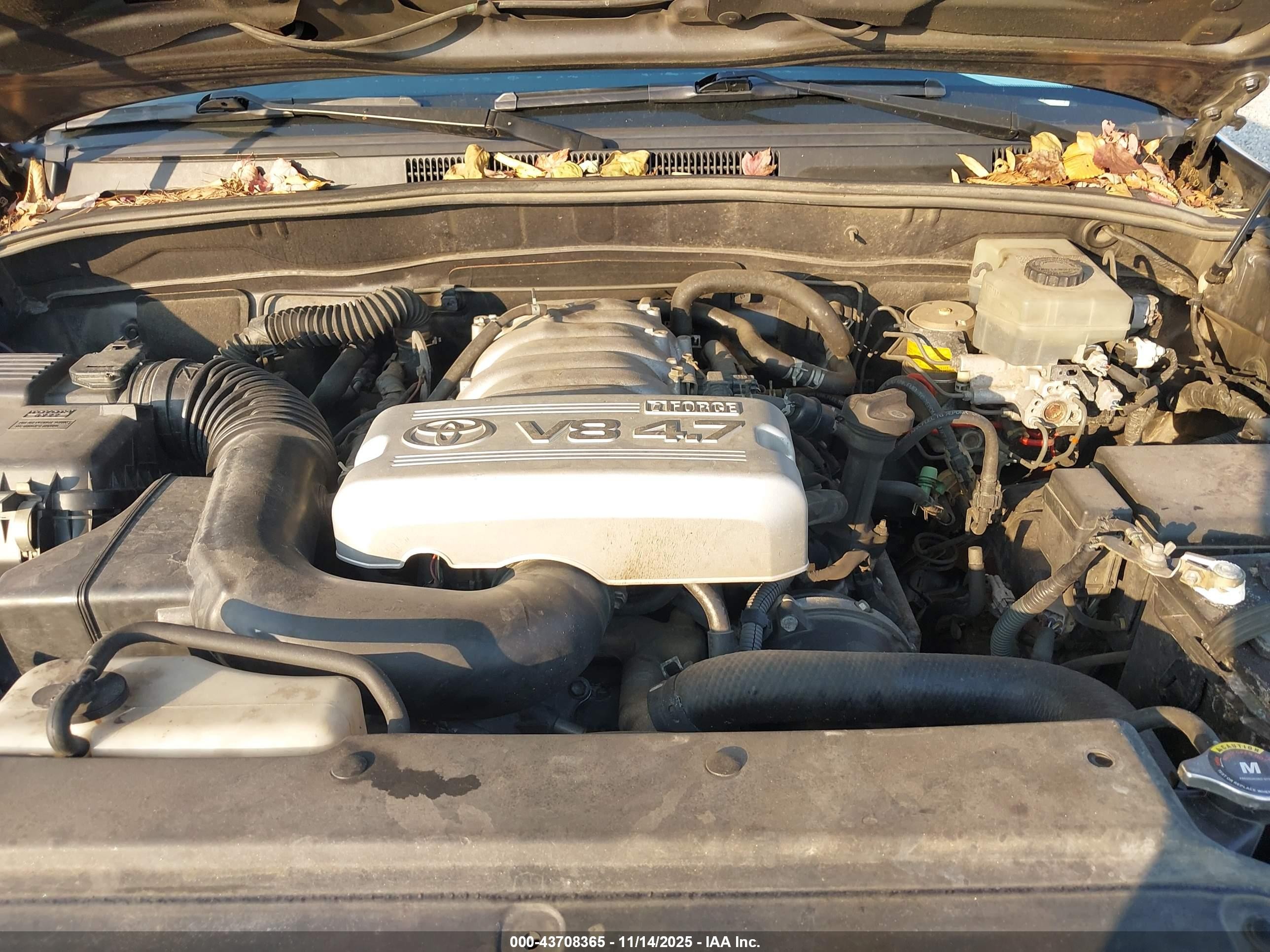 2004 Toyota 4runner Sr5 Sport V8 Gray vin: JTEBT14R748014530