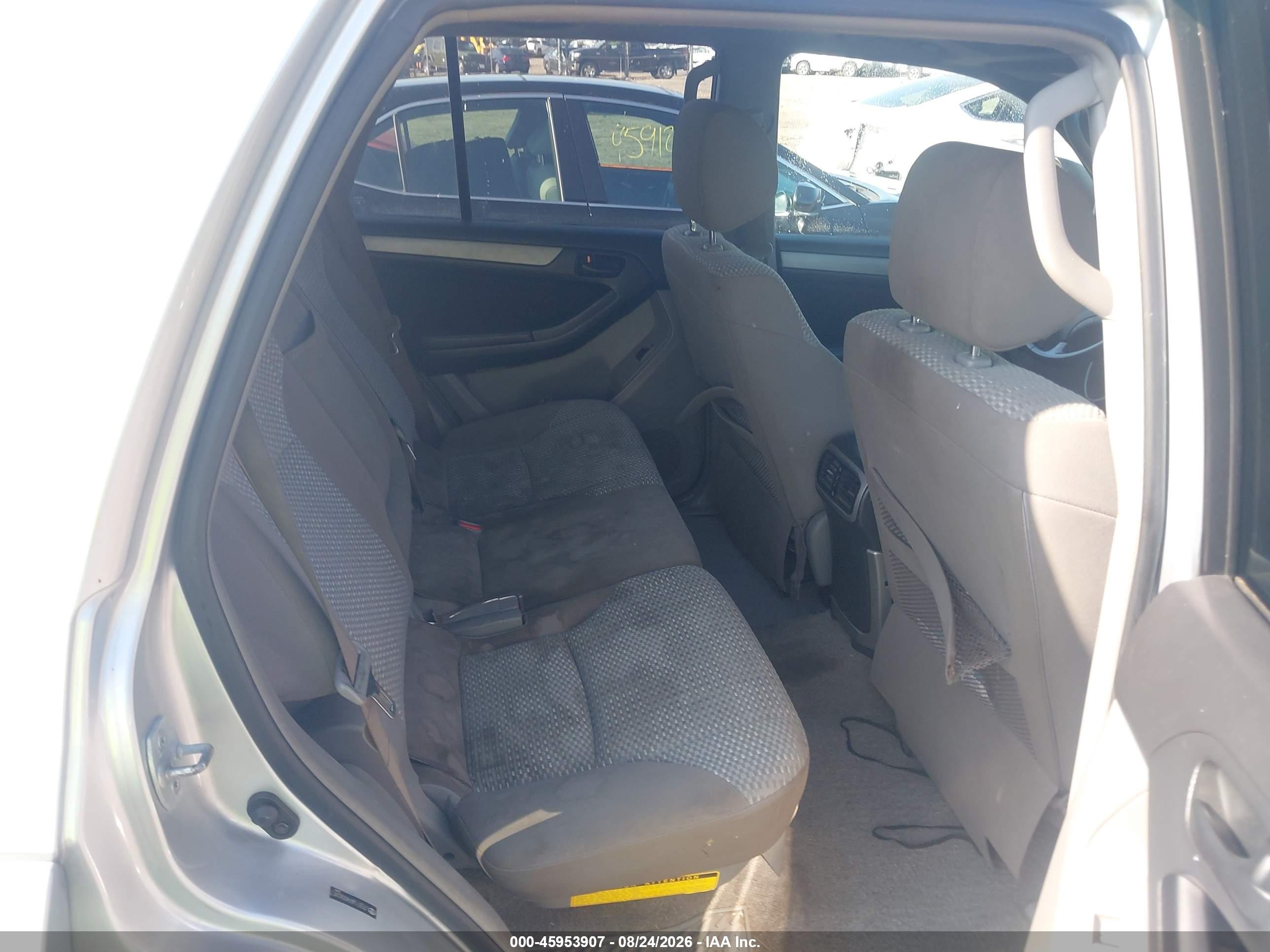 2006 Toyota 4runner Sr5 V8 Gray vin: JTEBT14R760062417