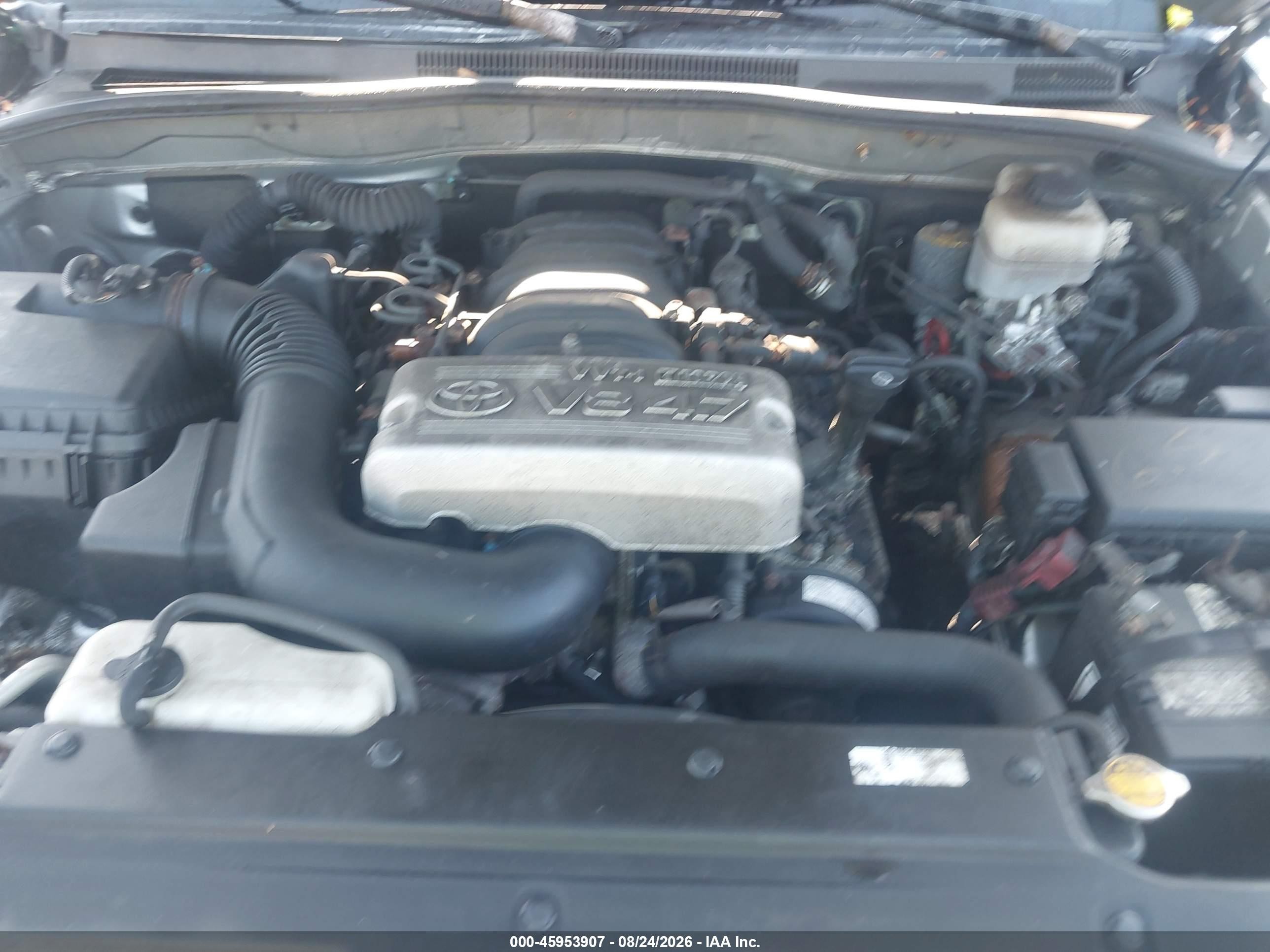 2006 Toyota 4runner Sr5 V8 Gray vin: JTEBT14R760062417