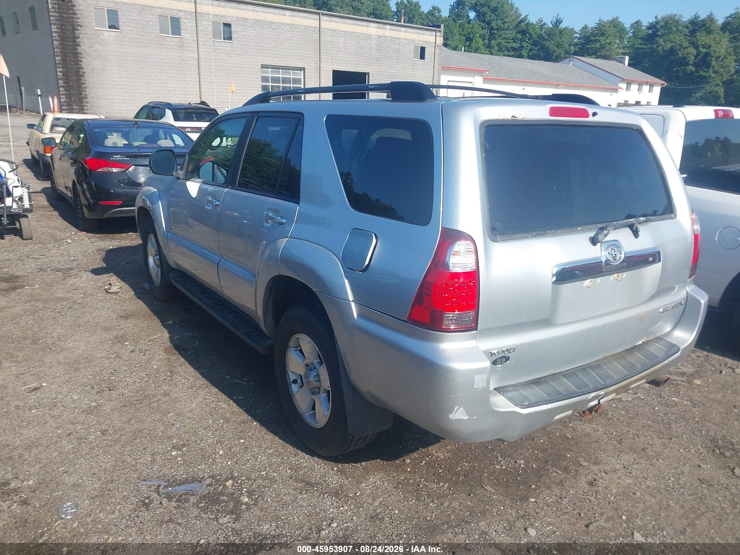 2006 Toyota 4runner Sr5 V8 Gray vin: JTEBT14R760062417