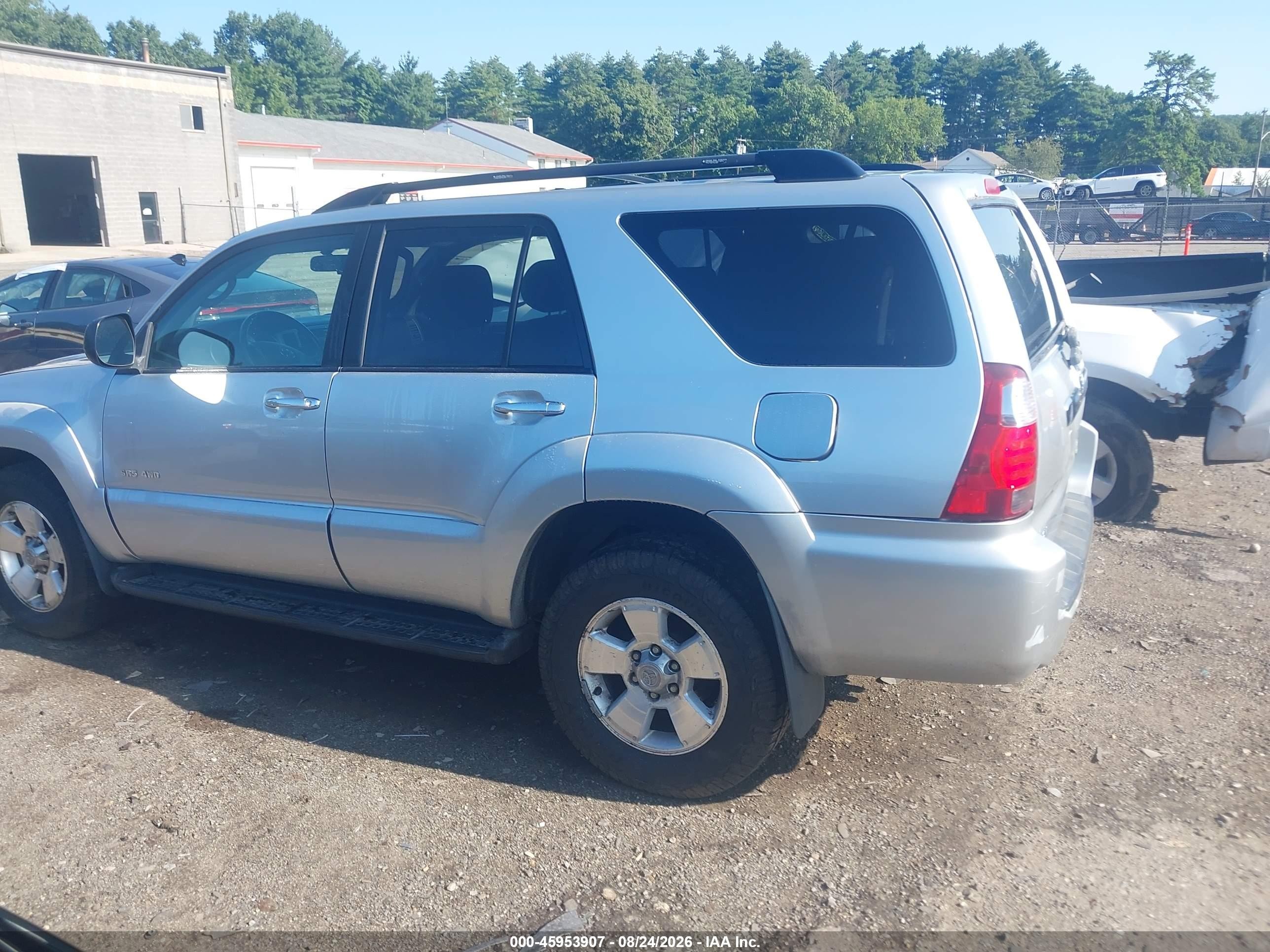 2006 Toyota 4runner Sr5 V8 Gray vin: JTEBT14R760062417