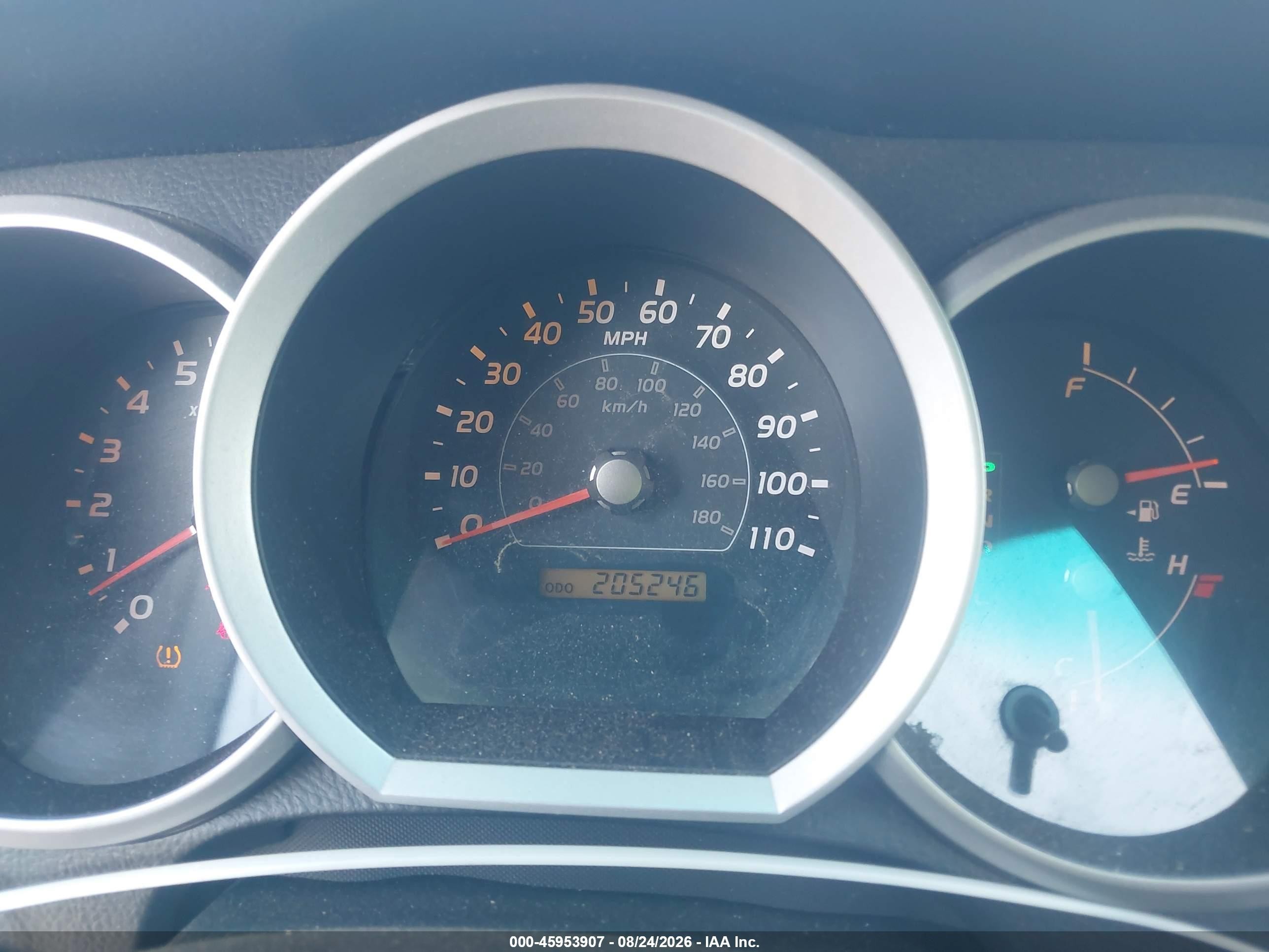 2006 Toyota 4runner Sr5 V8 Gray vin: JTEBT14R760062417