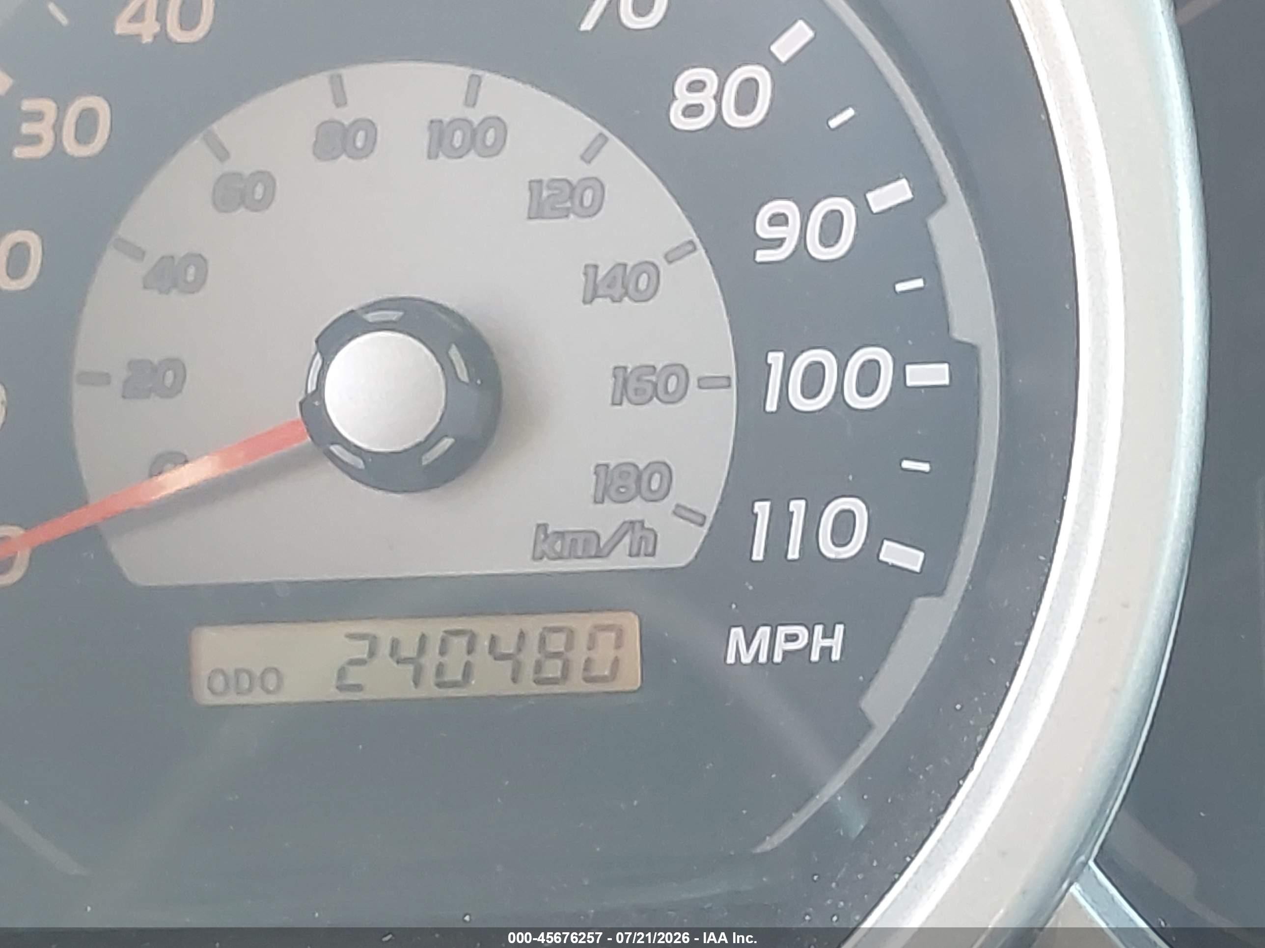 2004 Toyota 4runner Sr5 Sport V8 Silver vin: JTEBT14R840029083