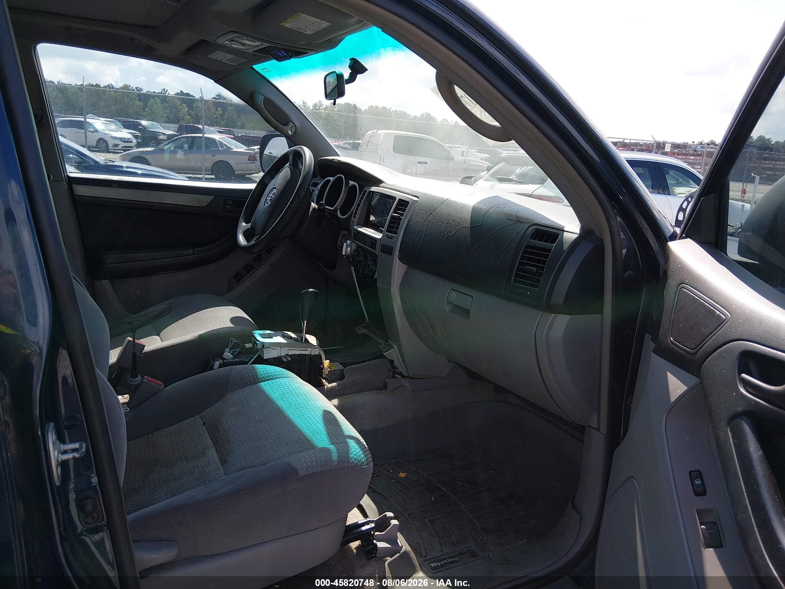 2004 Toyota 4runner Sr5 V8 Blue vin: JTEBT14R848013046
