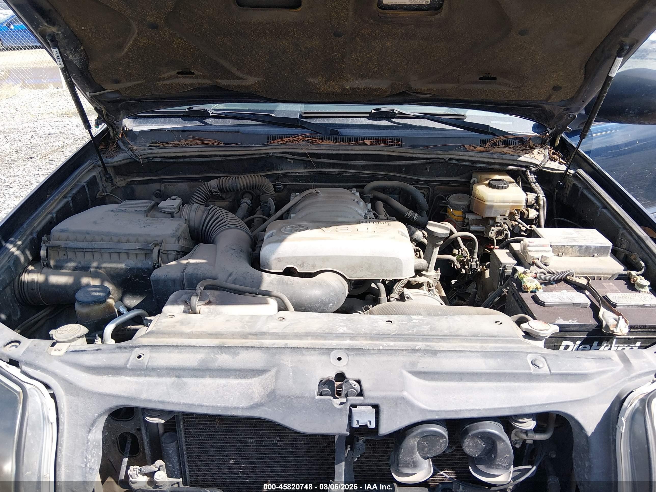 2004 Toyota 4runner Sr5 V8 Blue vin: JTEBT14R848013046