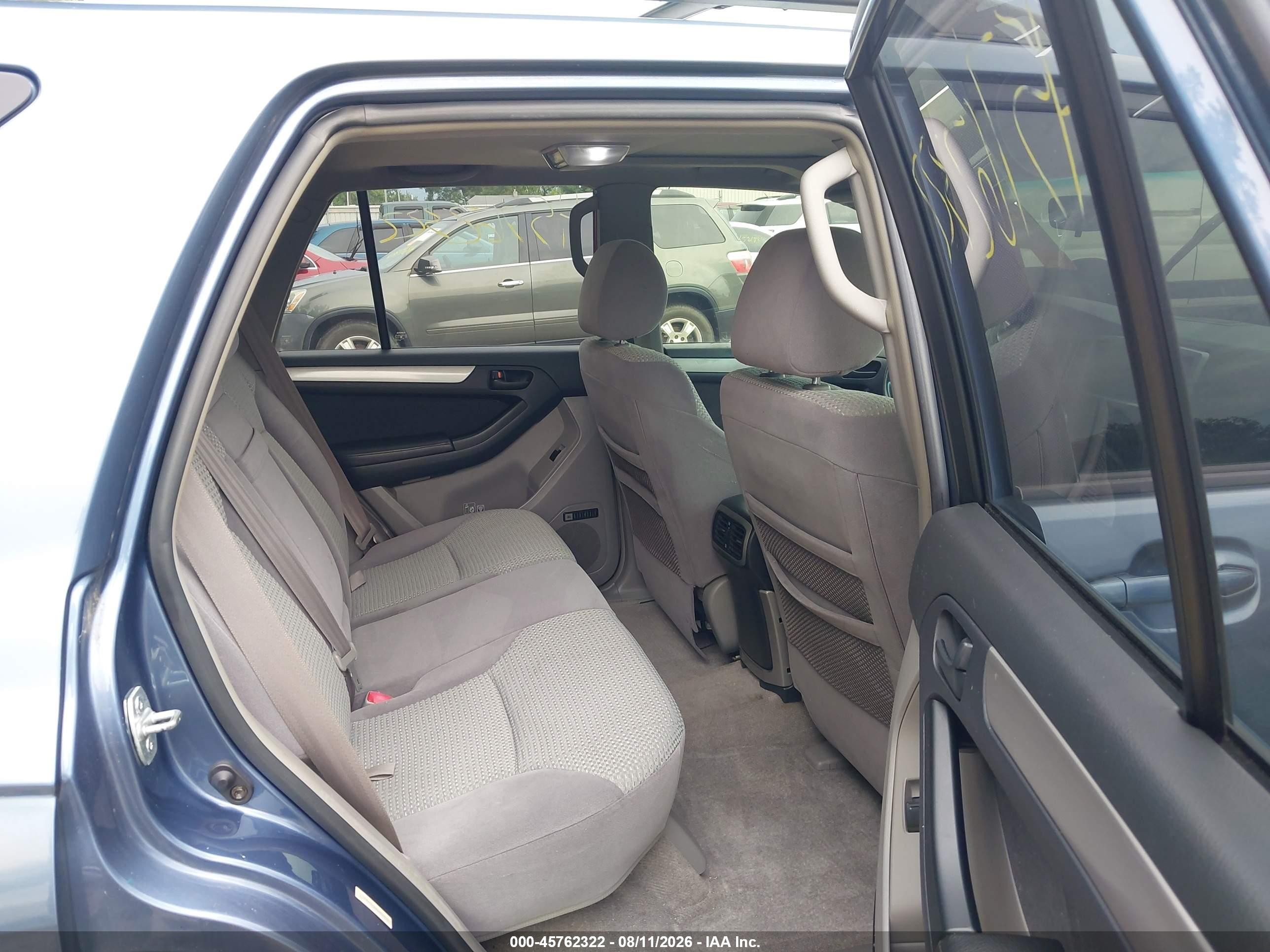 2004 Toyota 4runner Sr5 V8 Blue vin: JTEBT14R848014696