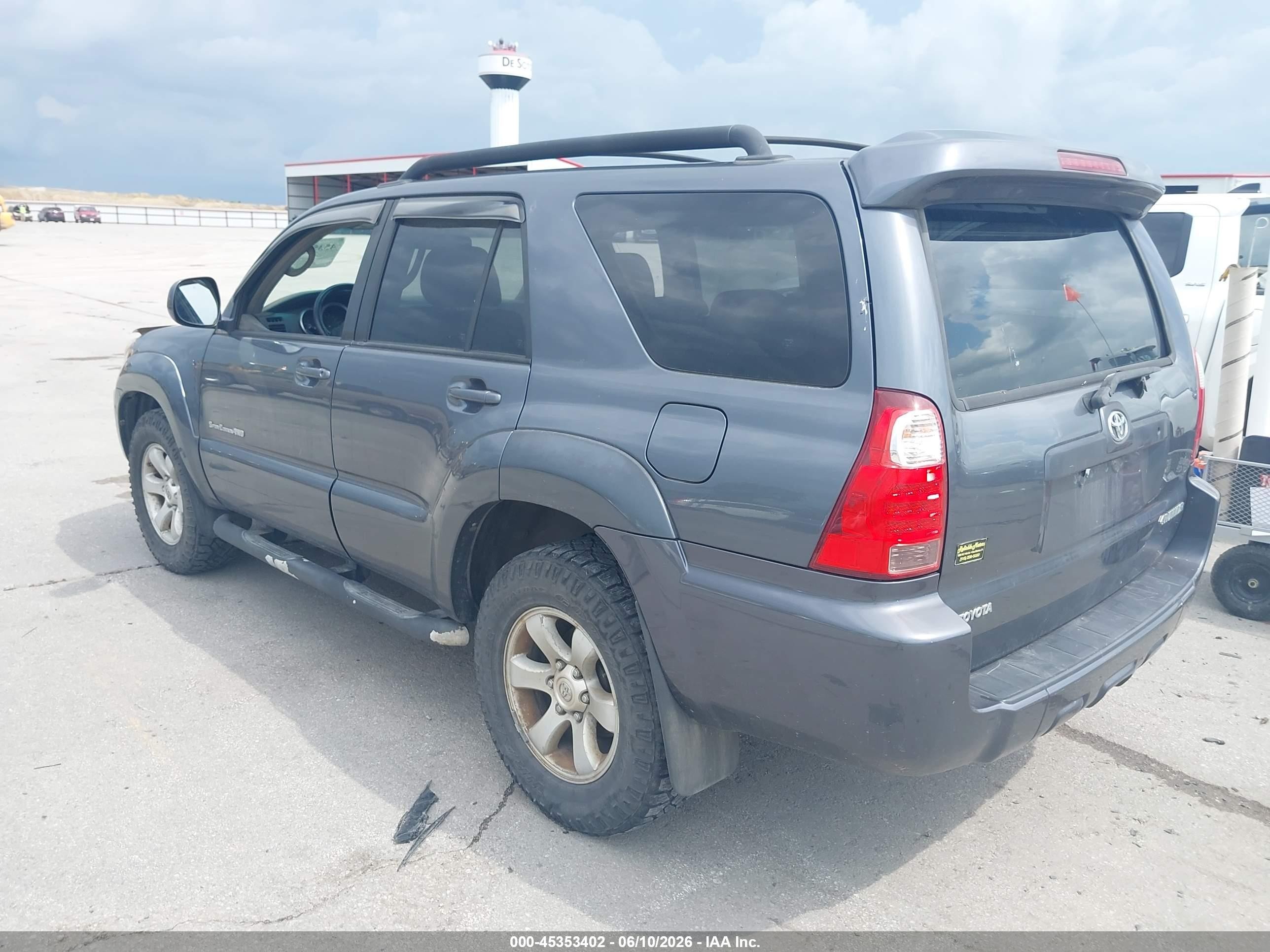 2006 Toyota 4runner Sr5 Sport V8 Серый vin: JTEBT14R868033414