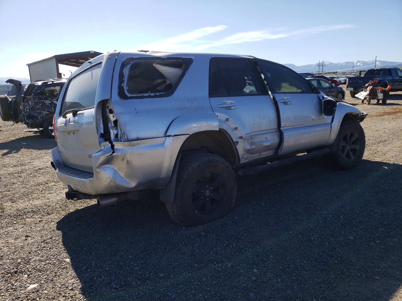 2008 Toyota 4runner Sport Edition Silver vin: JTEBT14R88K001858