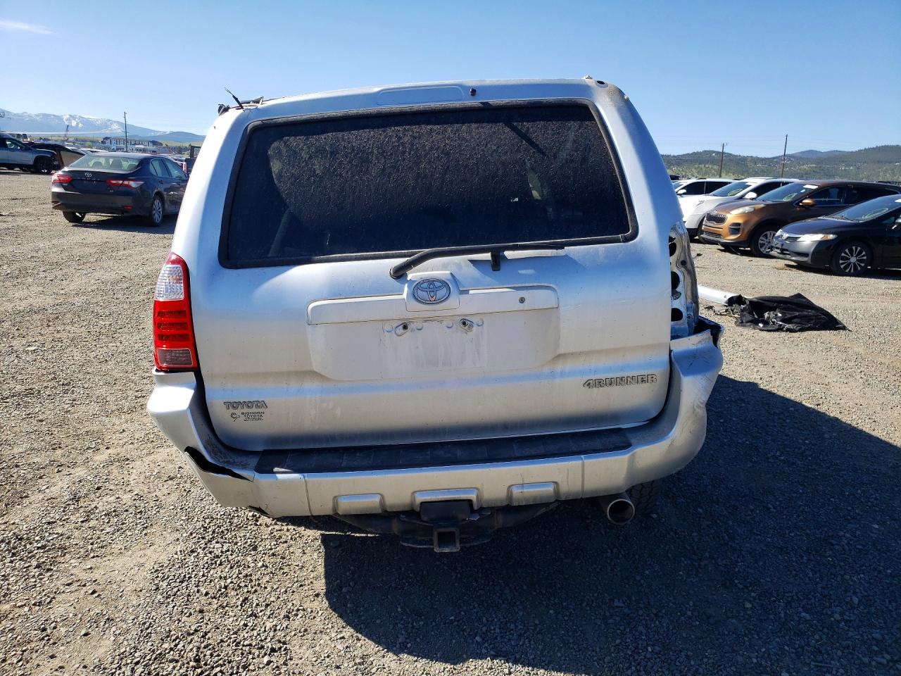 2008 Toyota 4runner Sport Edition Silver vin: JTEBT14R88K001858