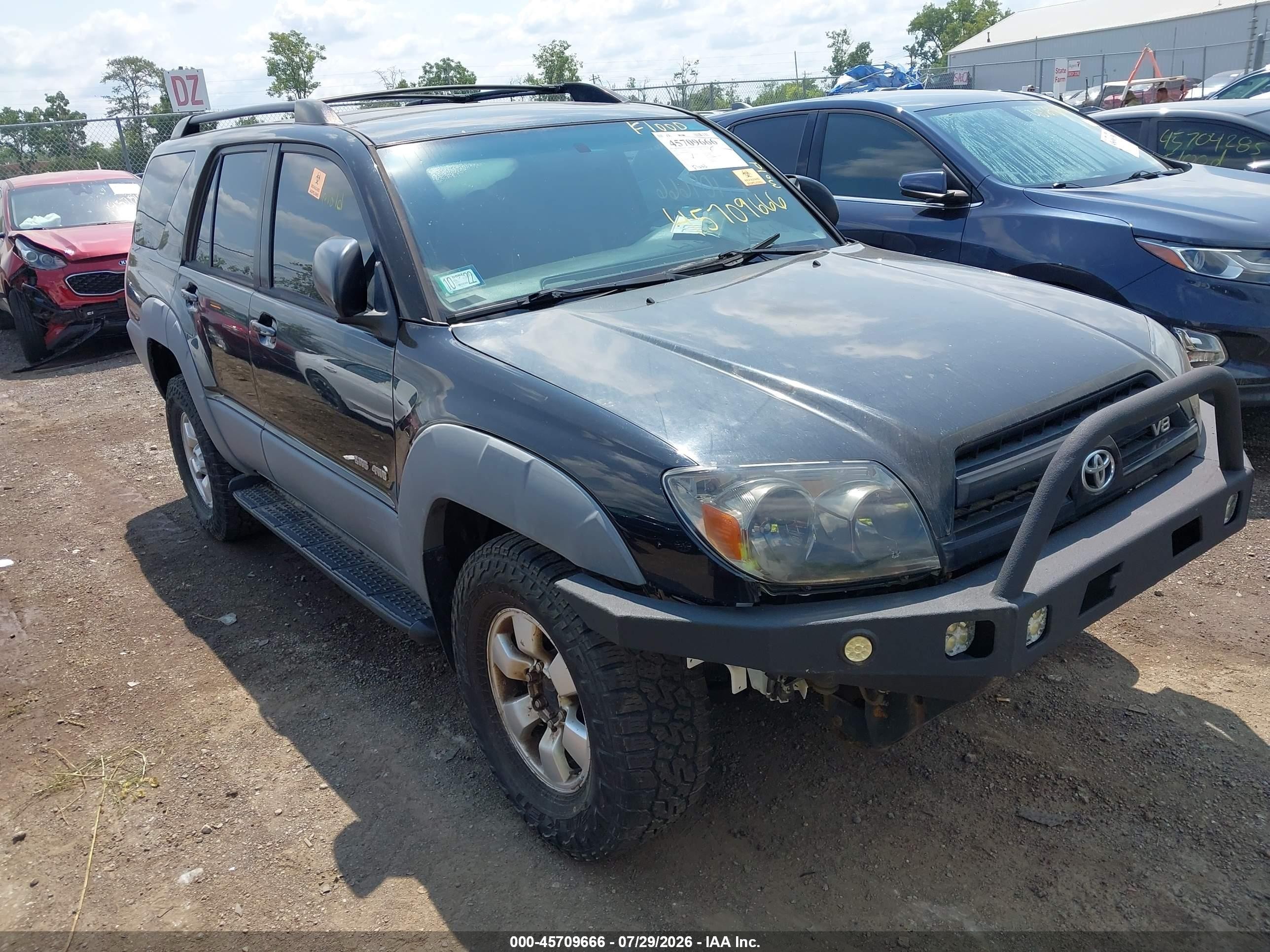 2003 Toyota 4runner Sr5 V8 Черный vin: JTEBT14R930020570