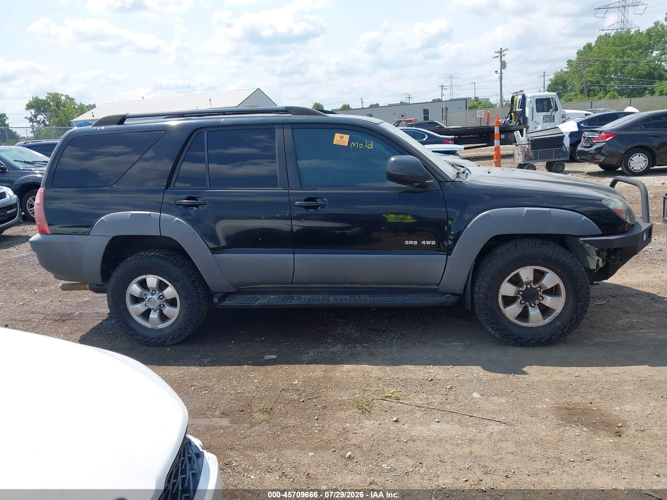 2003 Toyota 4runner Sr5 V8 Черный vin: JTEBT14R930020570