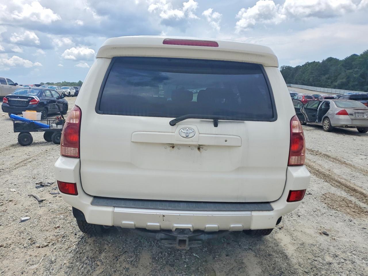 2005 Toyota 4runner Sport Edition White vin: JTEBT14R958028527