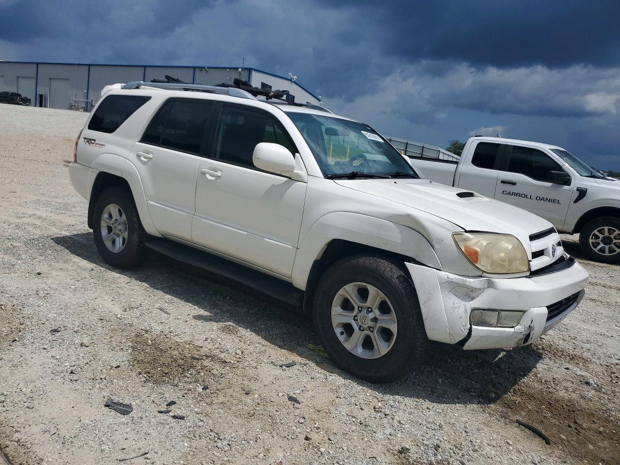 2005 Toyota 4runner Sport Edition White vin: JTEBT14R958028527