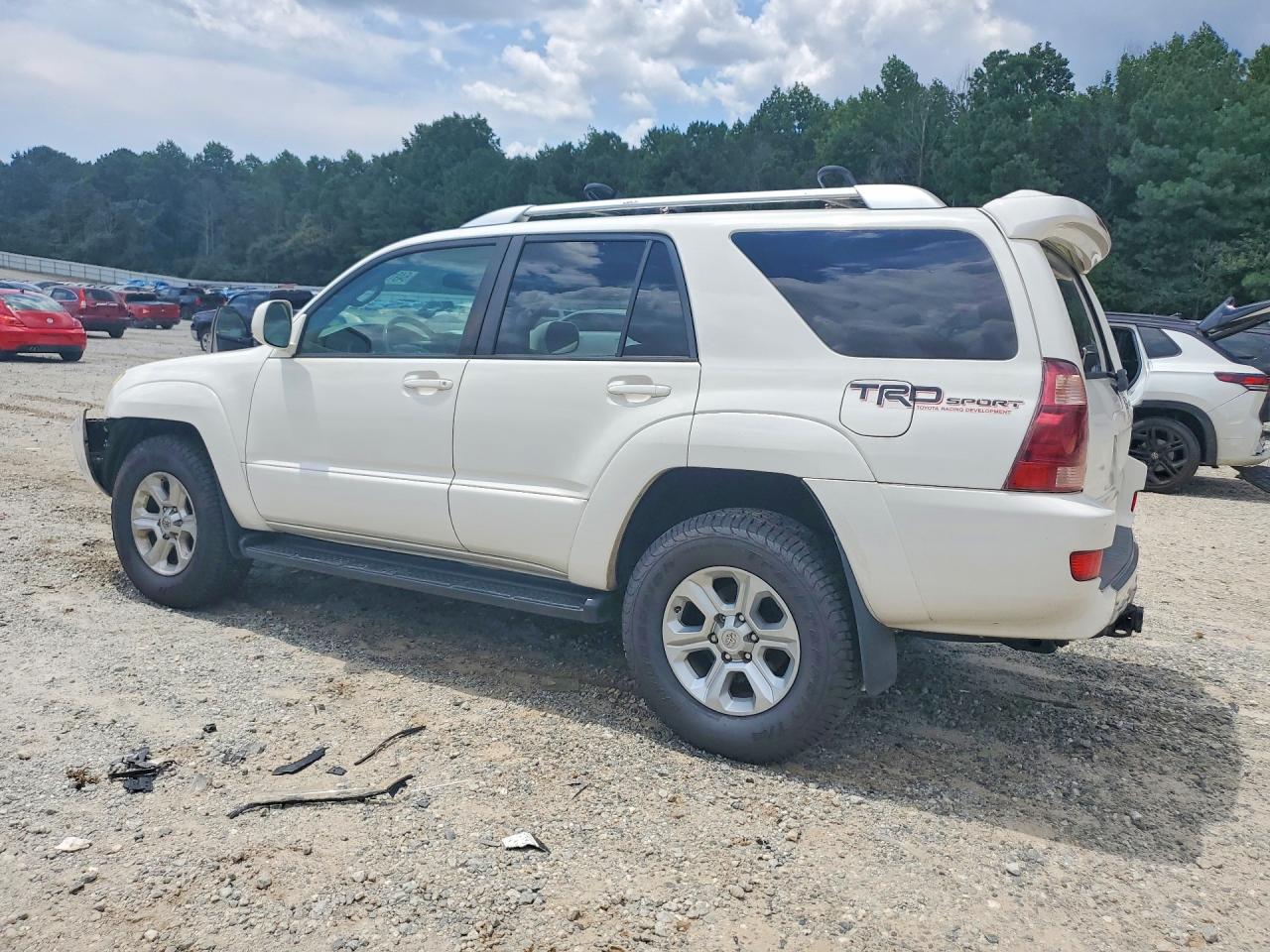 2005 Toyota 4runner Sport Edition White vin: JTEBT14R958028527