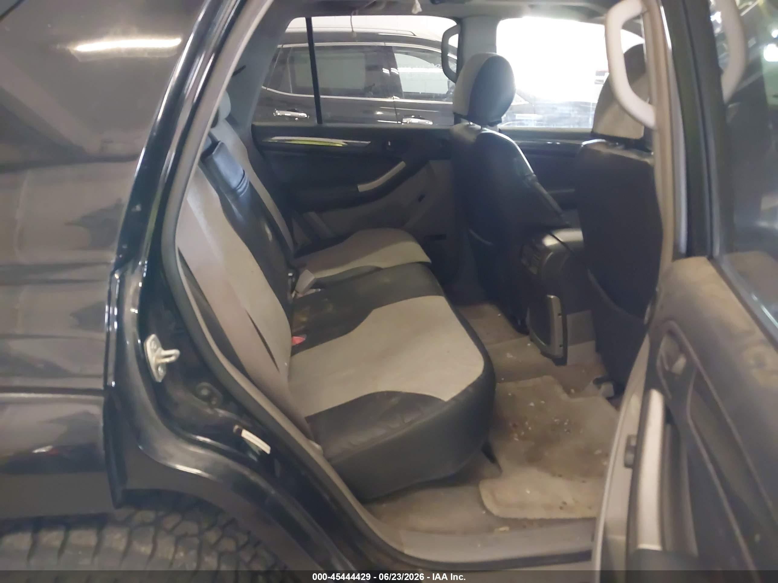 2003 Toyota 4runner Limited V8 Black vin: JTEBT17R030017598