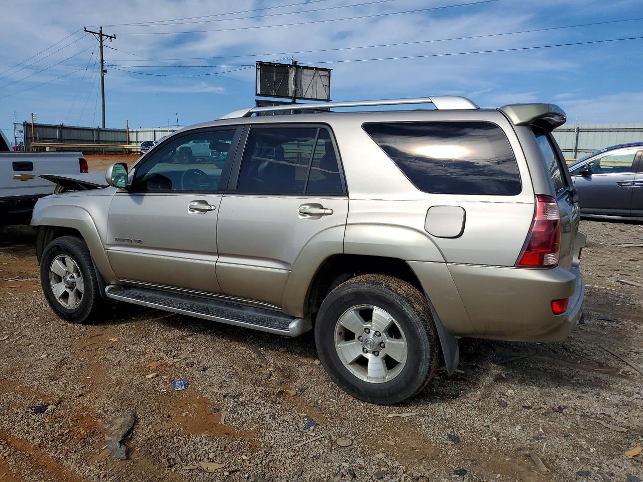 2003 Toyota 4runner Limited Tan vin: JTEBT17R030021022
