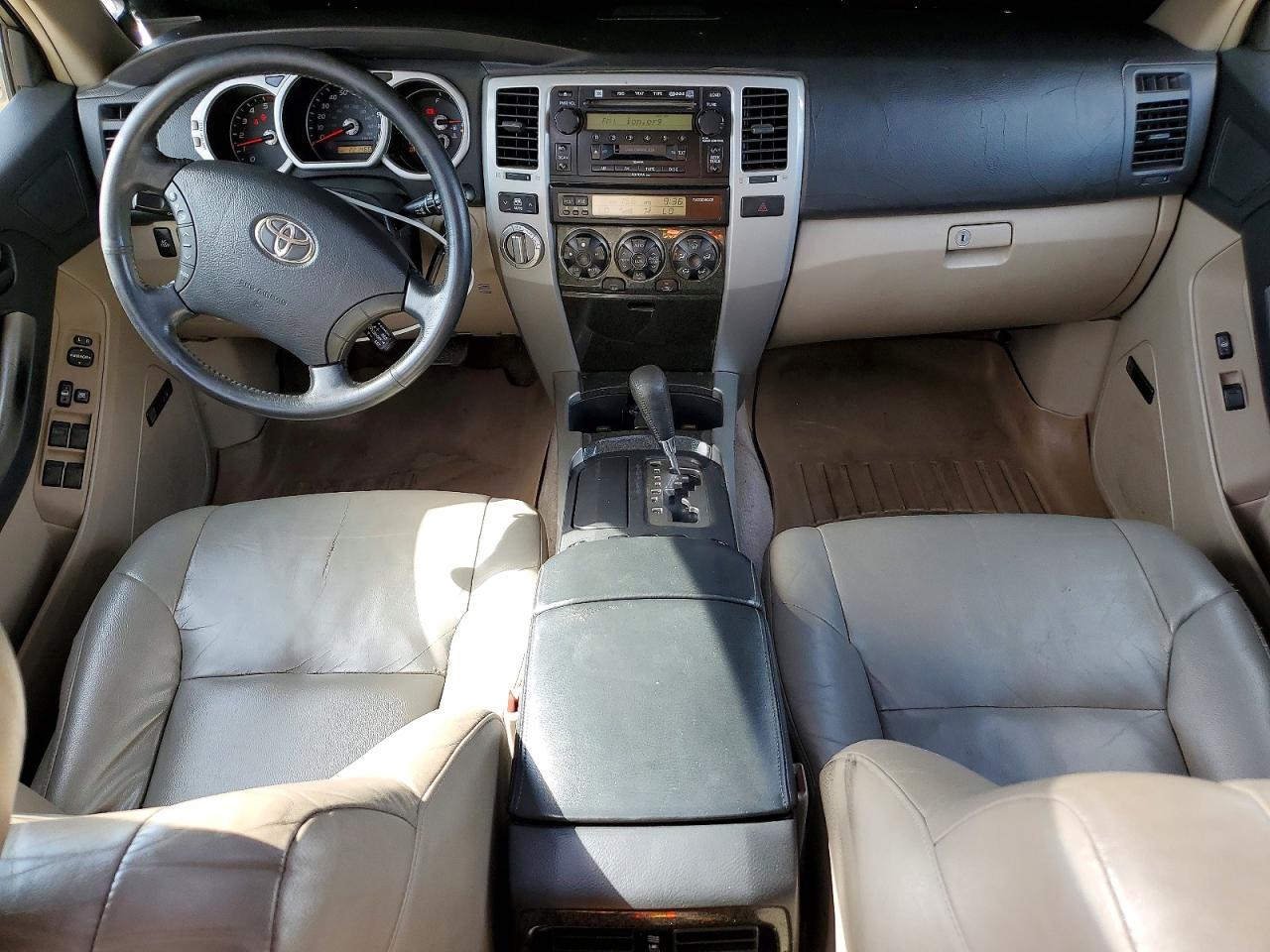 2003 Toyota 4runner Limited Tan vin: JTEBT17R030021022