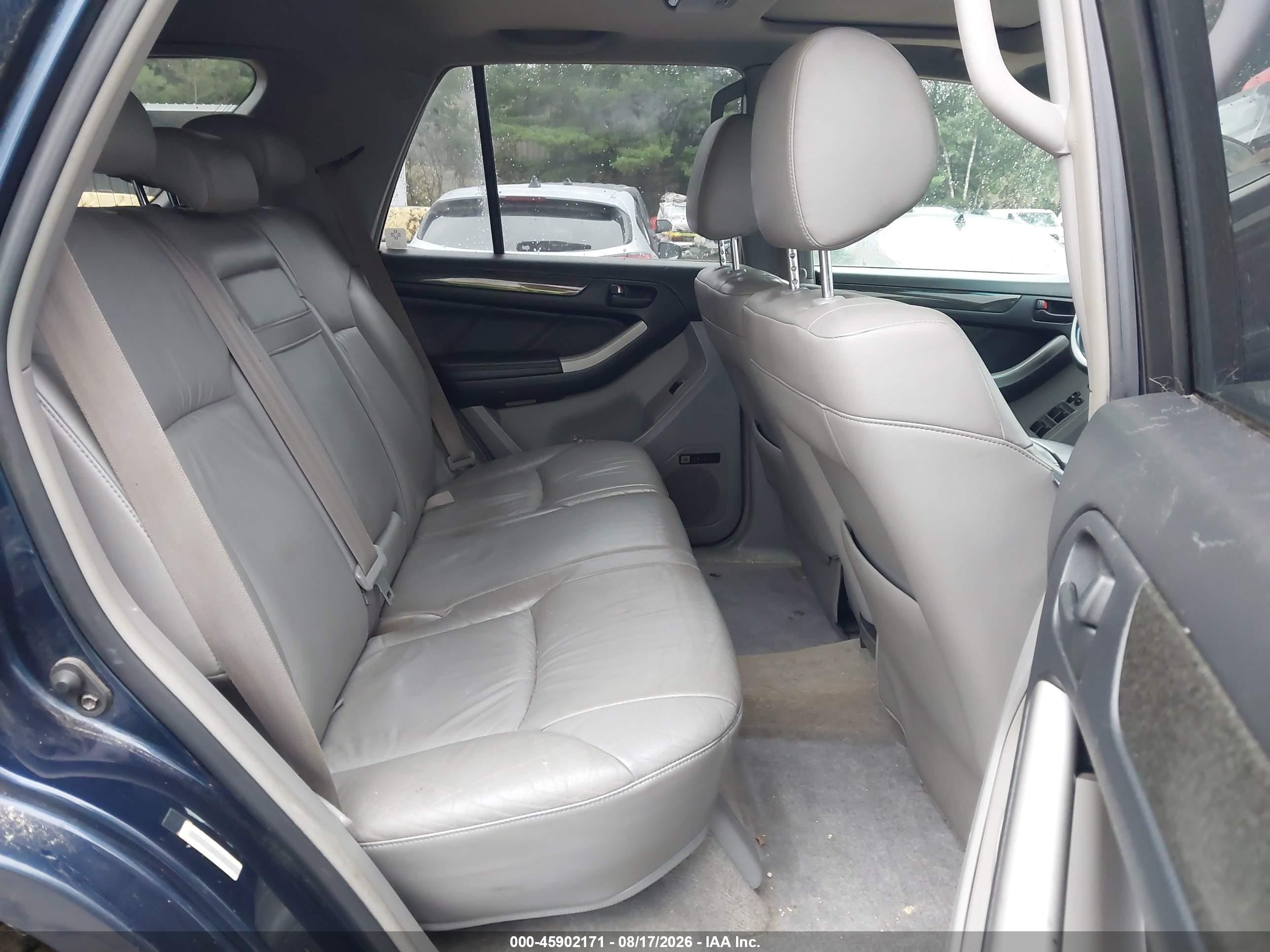 2004 Toyota 4runner Limited V8 Dark Blue vin: JTEBT17R048012274