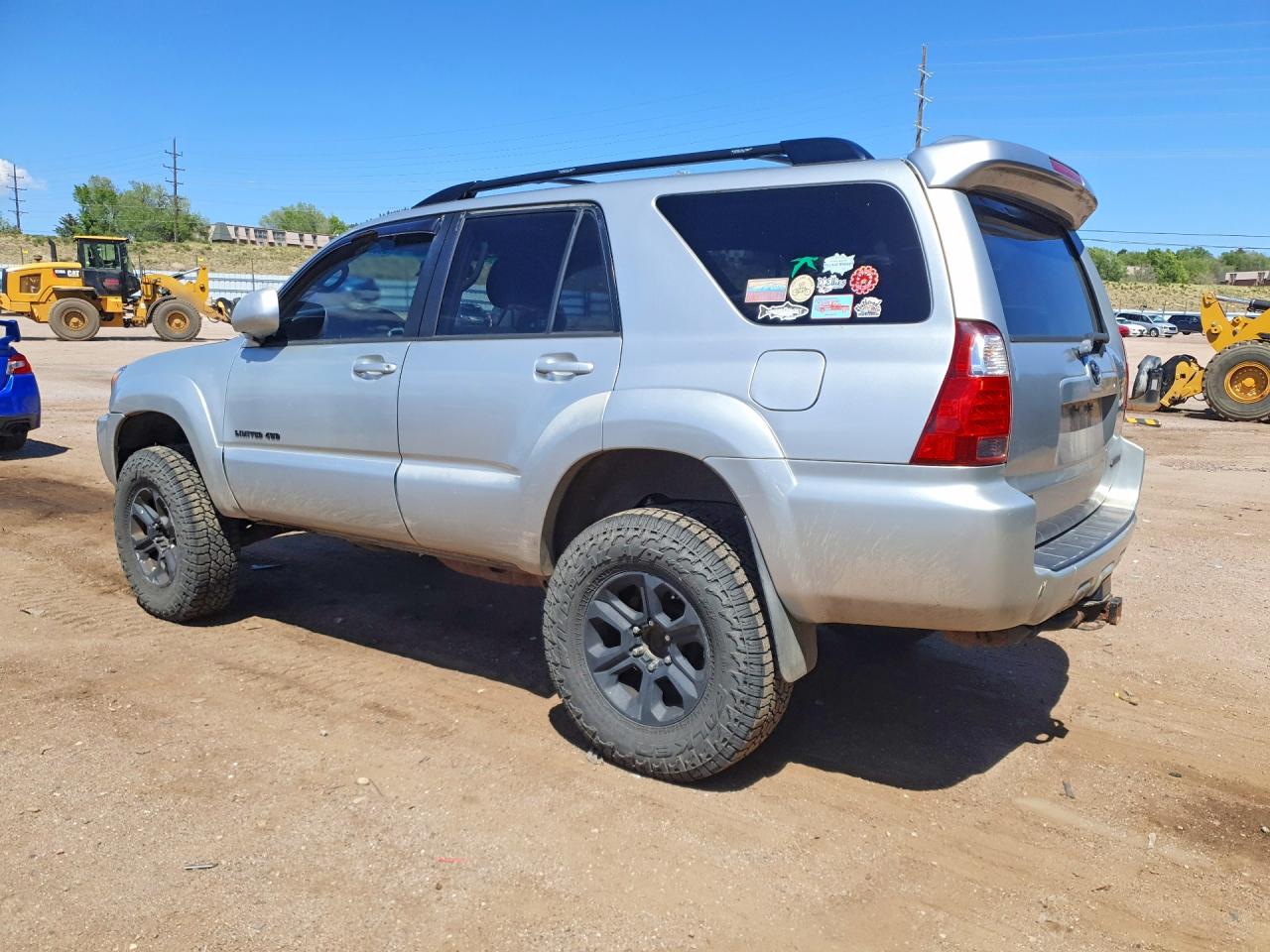 2006 Toyota 4runner Limited Silver vin: JTEBT17R068029370