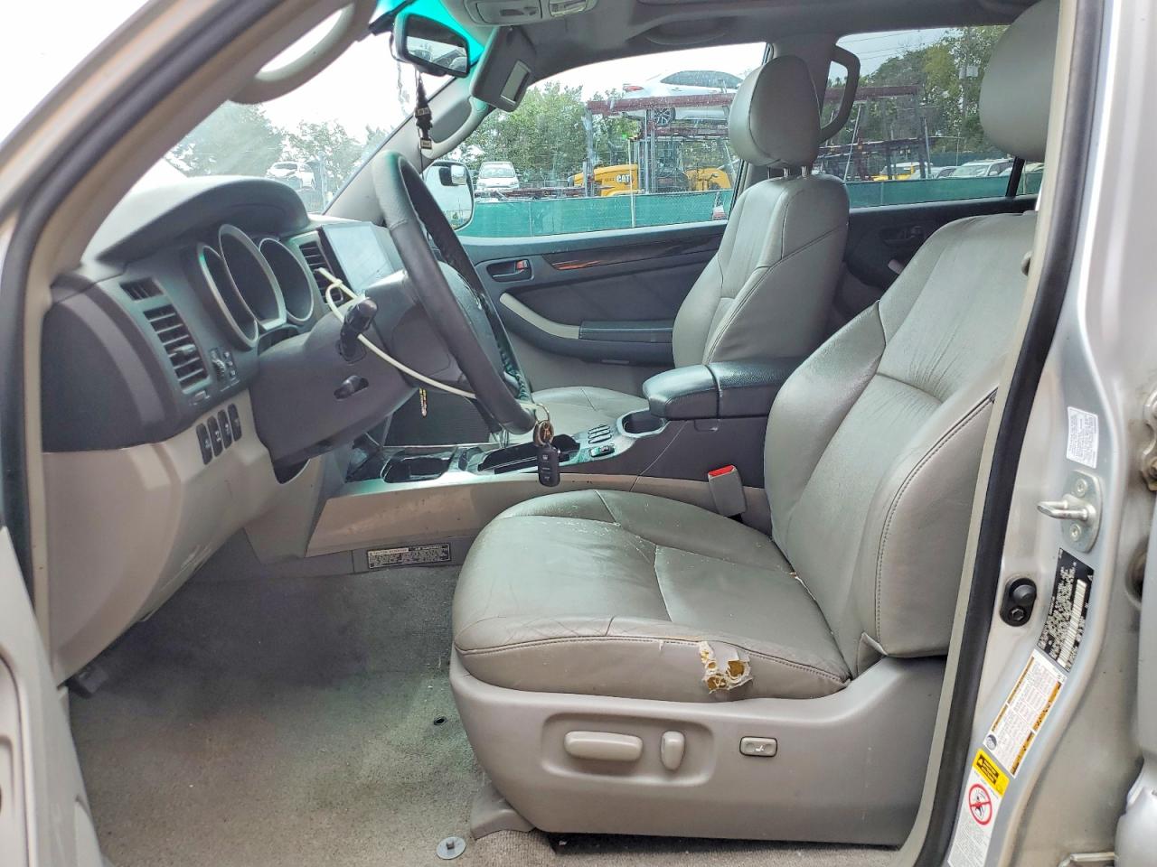 2008 Toyota 4runner Silver vin: JTEBT17R08K006516