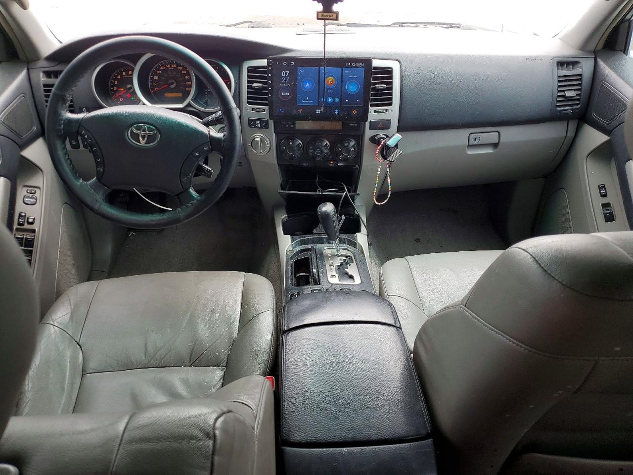 2008 Toyota 4runner Silver vin: JTEBT17R08K006516