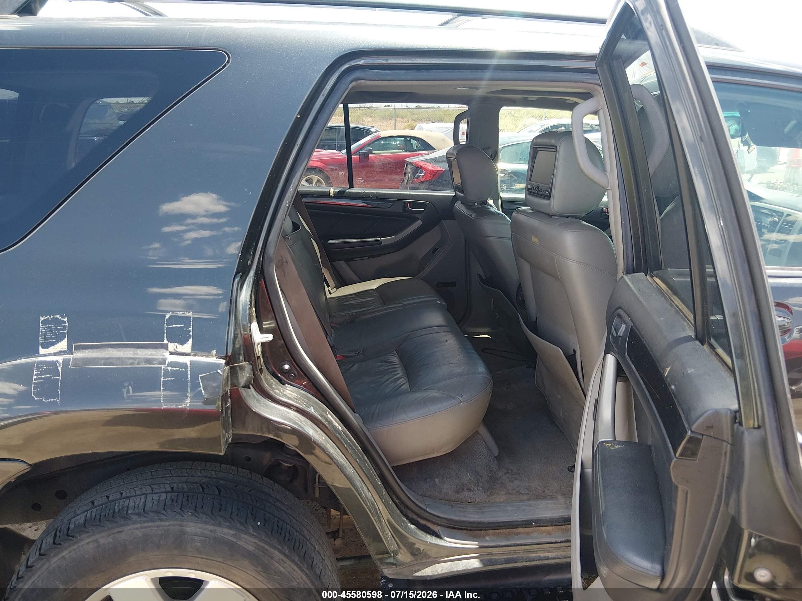 2009 Toyota 4runner Limited V8 Black vin: JTEBT17R09K006839