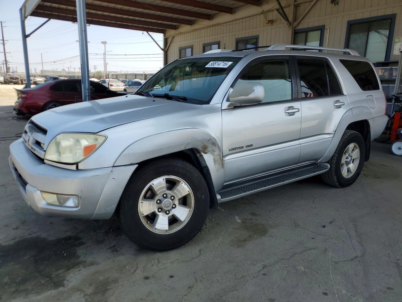2003 Toyota 4runner Limited Серебряный vin: JTEBT17R130021563