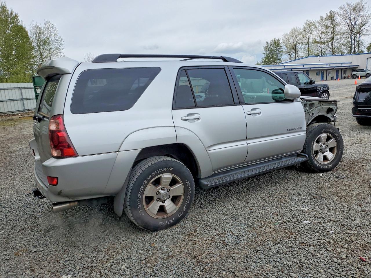 2005 Toyota 4runner Limited Серебряный vin: JTEBT17R158028775