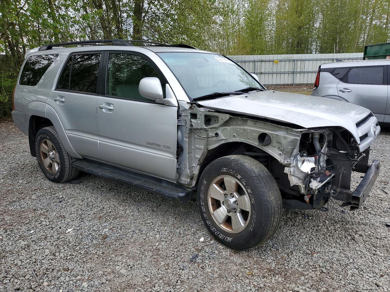 2005 Toyota 4runner Limited Серебряный vin: JTEBT17R158028775