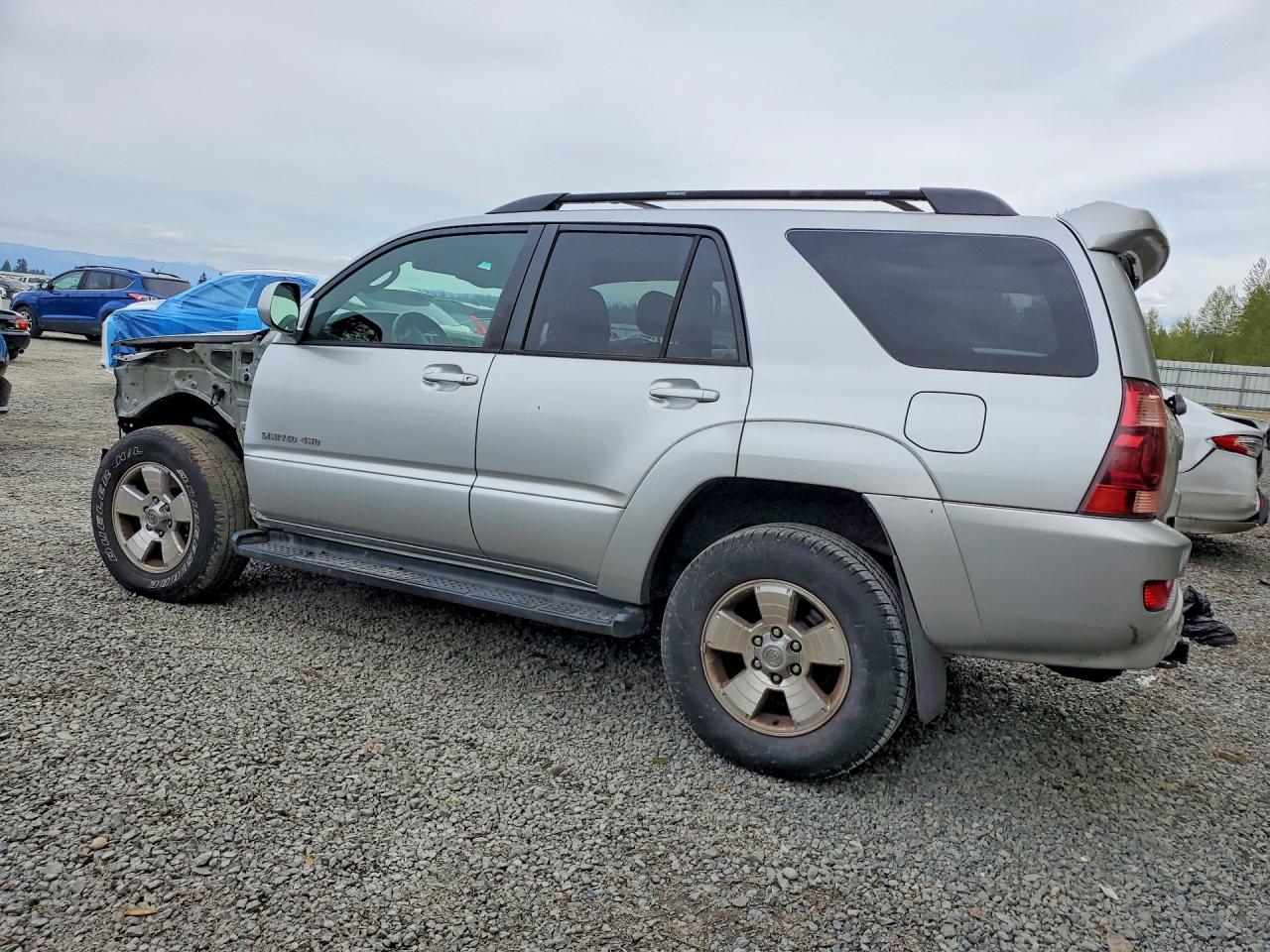 2005 Toyota 4runner Limited Серебряный vin: JTEBT17R158028775