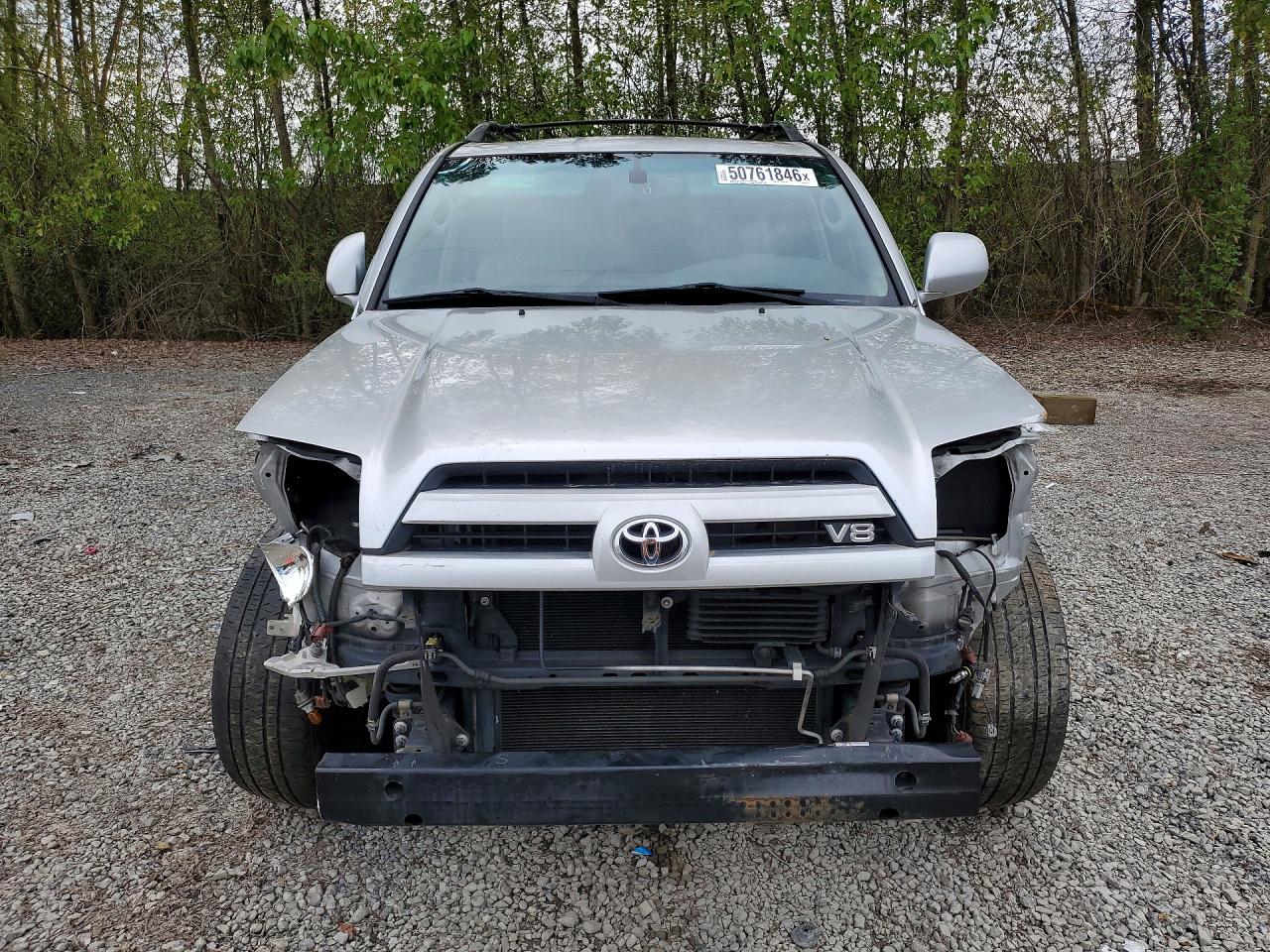 2005 Toyota 4runner Limited Серебряный vin: JTEBT17R158028775