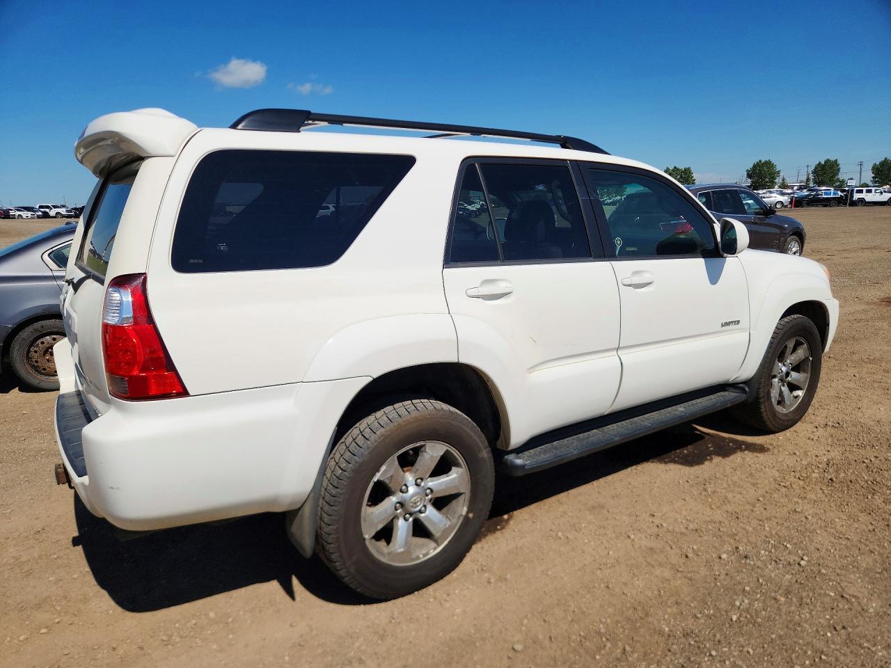 2006 Toyota 4runner Limited White vin: JTEBT17R160058682